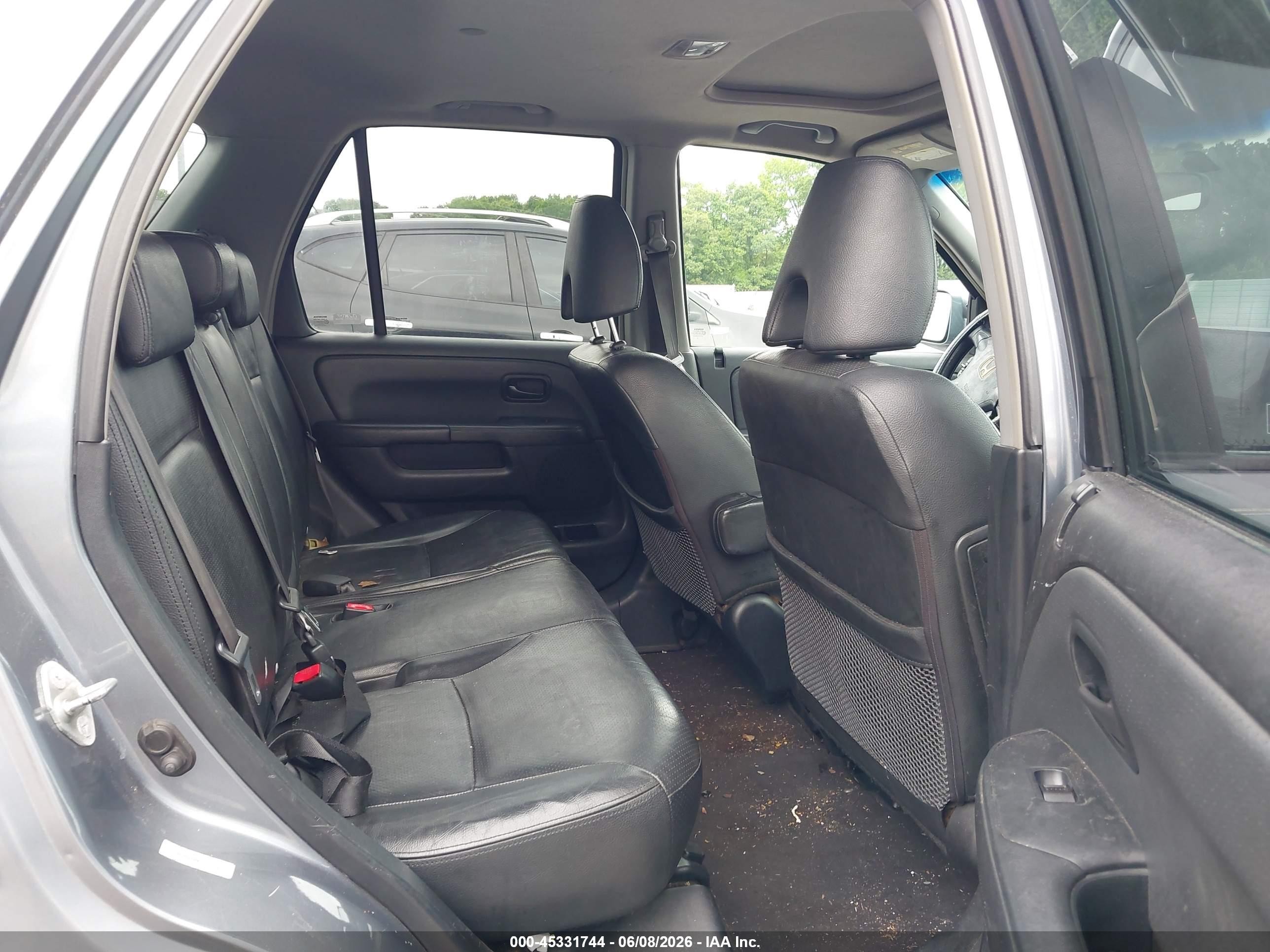2005 Honda Cr-v Se Light Blue vin: SHSRD78965U320948