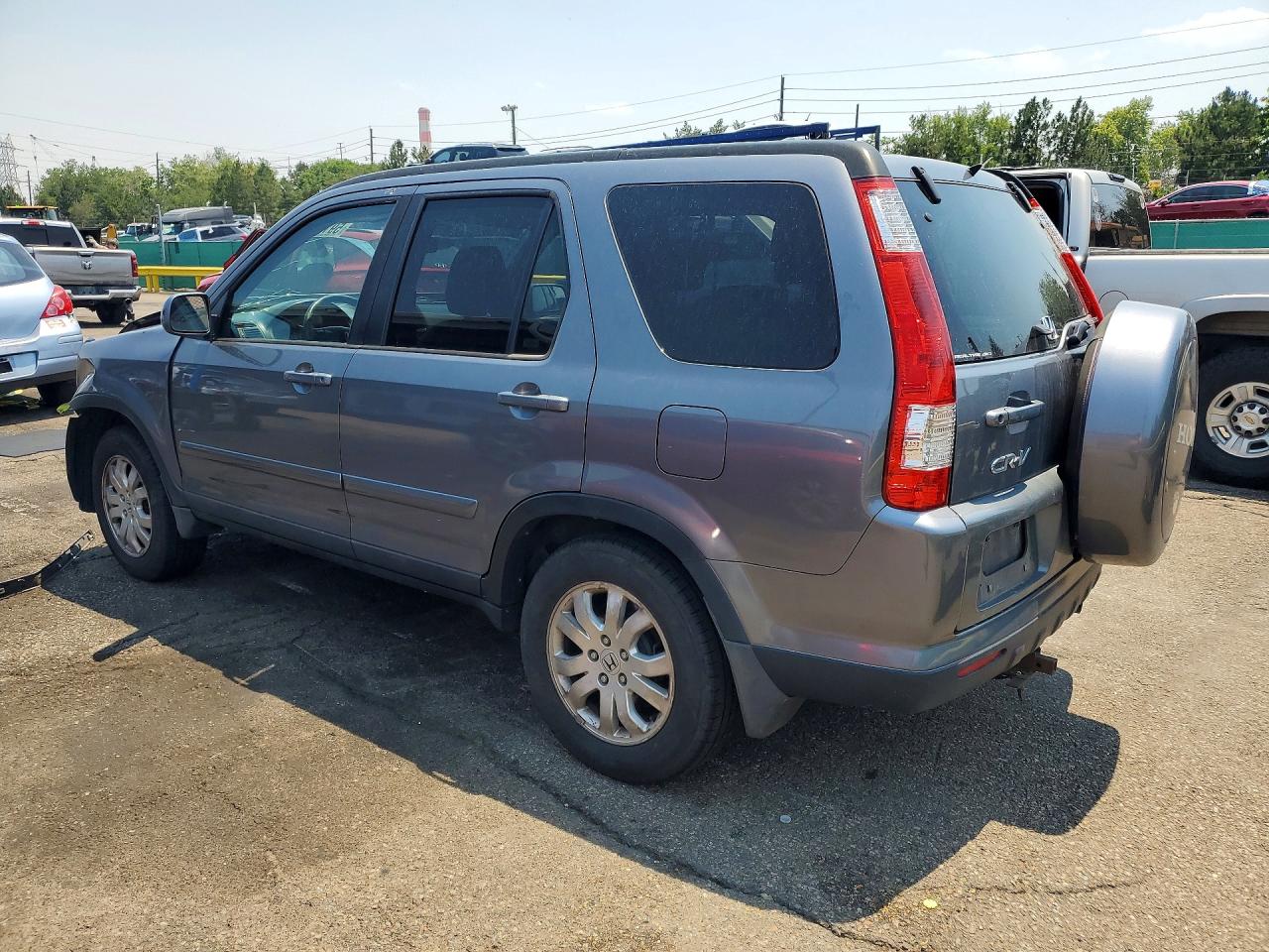 2006 Honda Cr-v Se Gray vin: SHSRD78966U401532