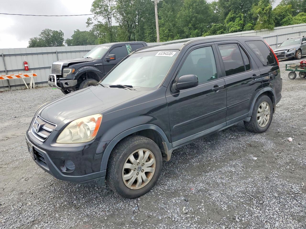 2006 Honda Cr-v Se Black vin: SHSRD78966U408447