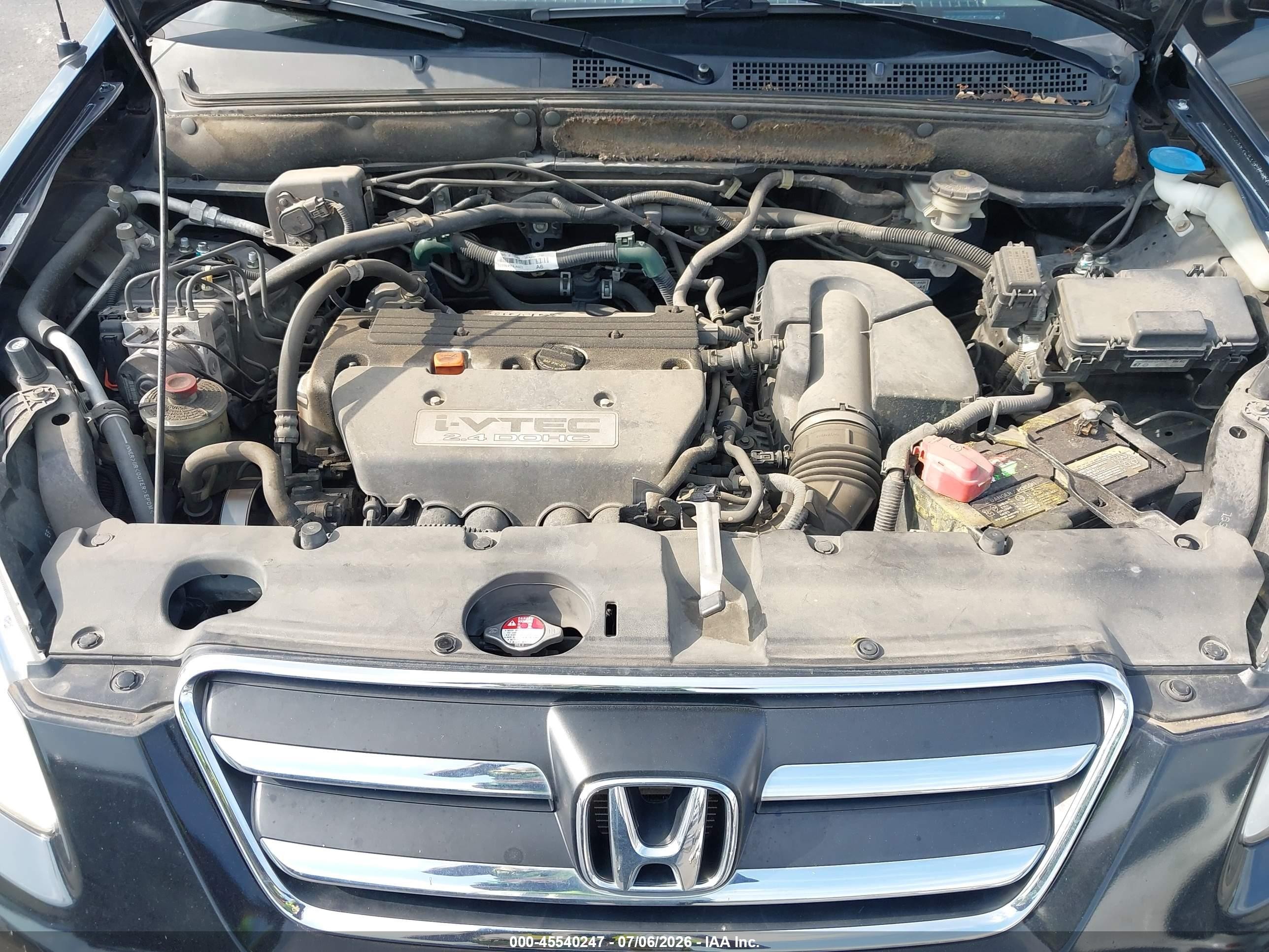 2006 Honda Cr-v Se Gray vin: SHSRD78966U433431