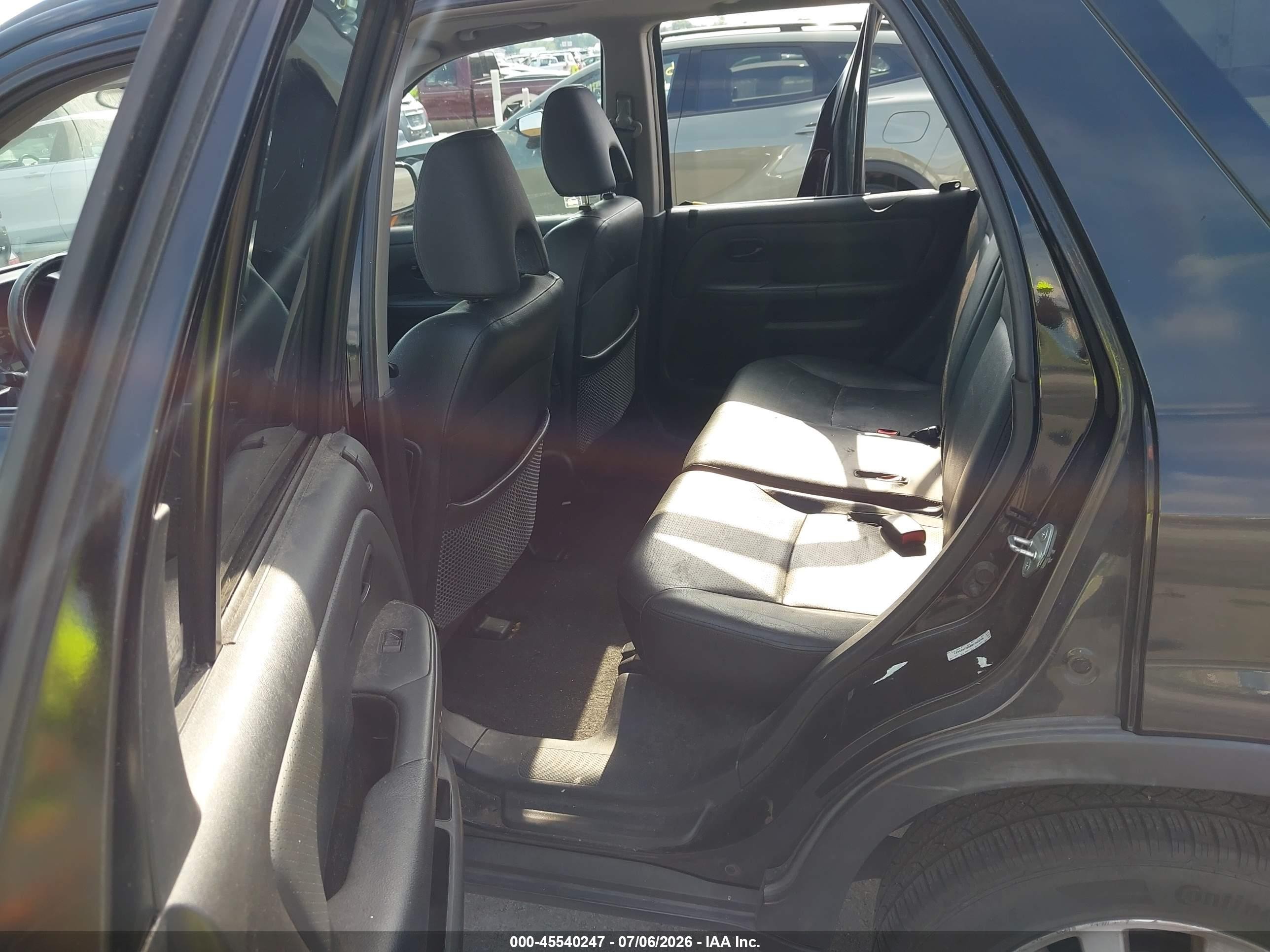 2006 Honda Cr-v Se Gray vin: SHSRD78966U433431