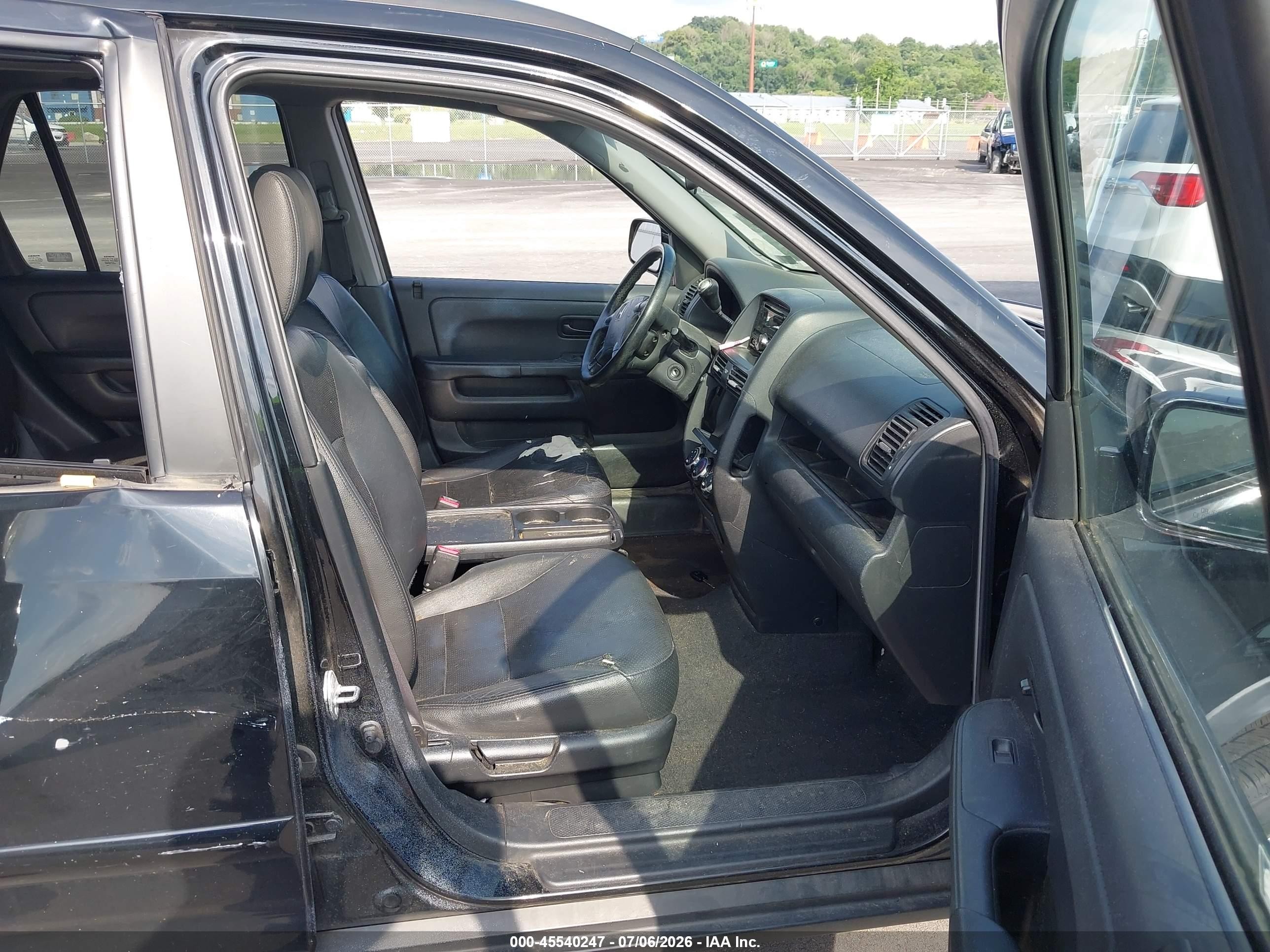 2006 Honda Cr-v Se Gray vin: SHSRD78966U433431