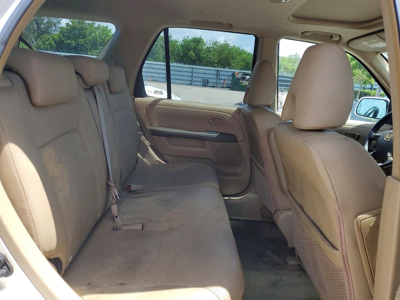 2005 Honda Cr-v Se White vin: SHSRD78975U324281