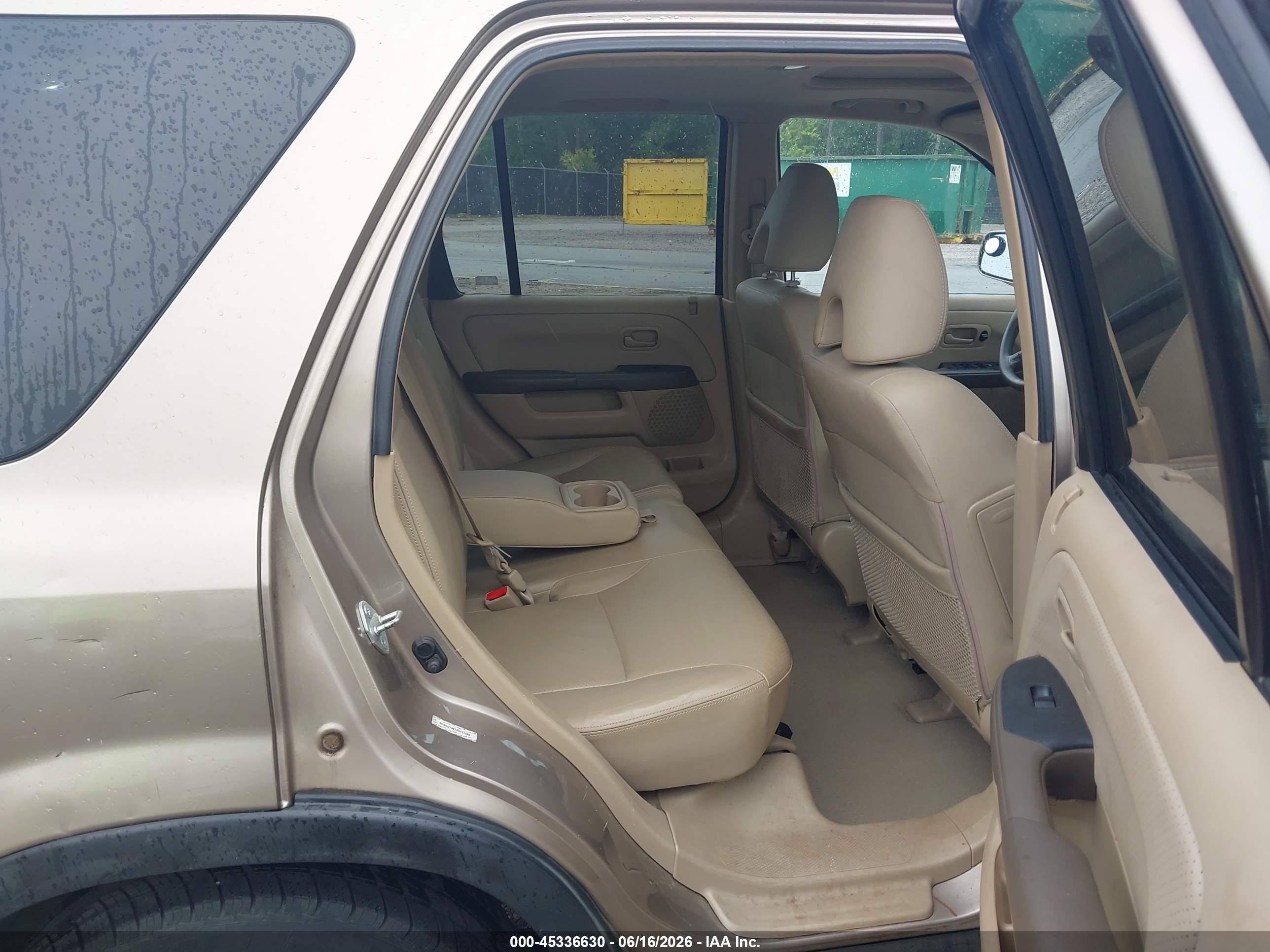 2006 Honda Cr-v Se Tan vin: SHSRD78976U437083