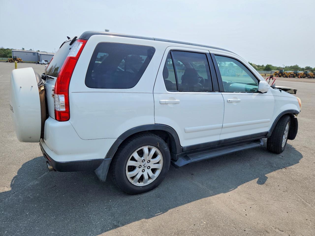 2005 Honda Cr-v Se White vin: SHSRD78985U312818