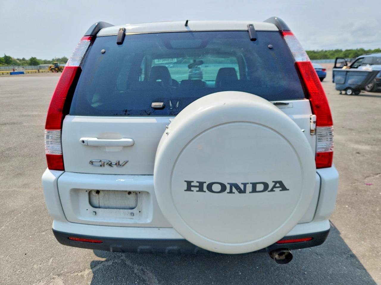 2005 Honda Cr-v Se White vin: SHSRD78985U312818