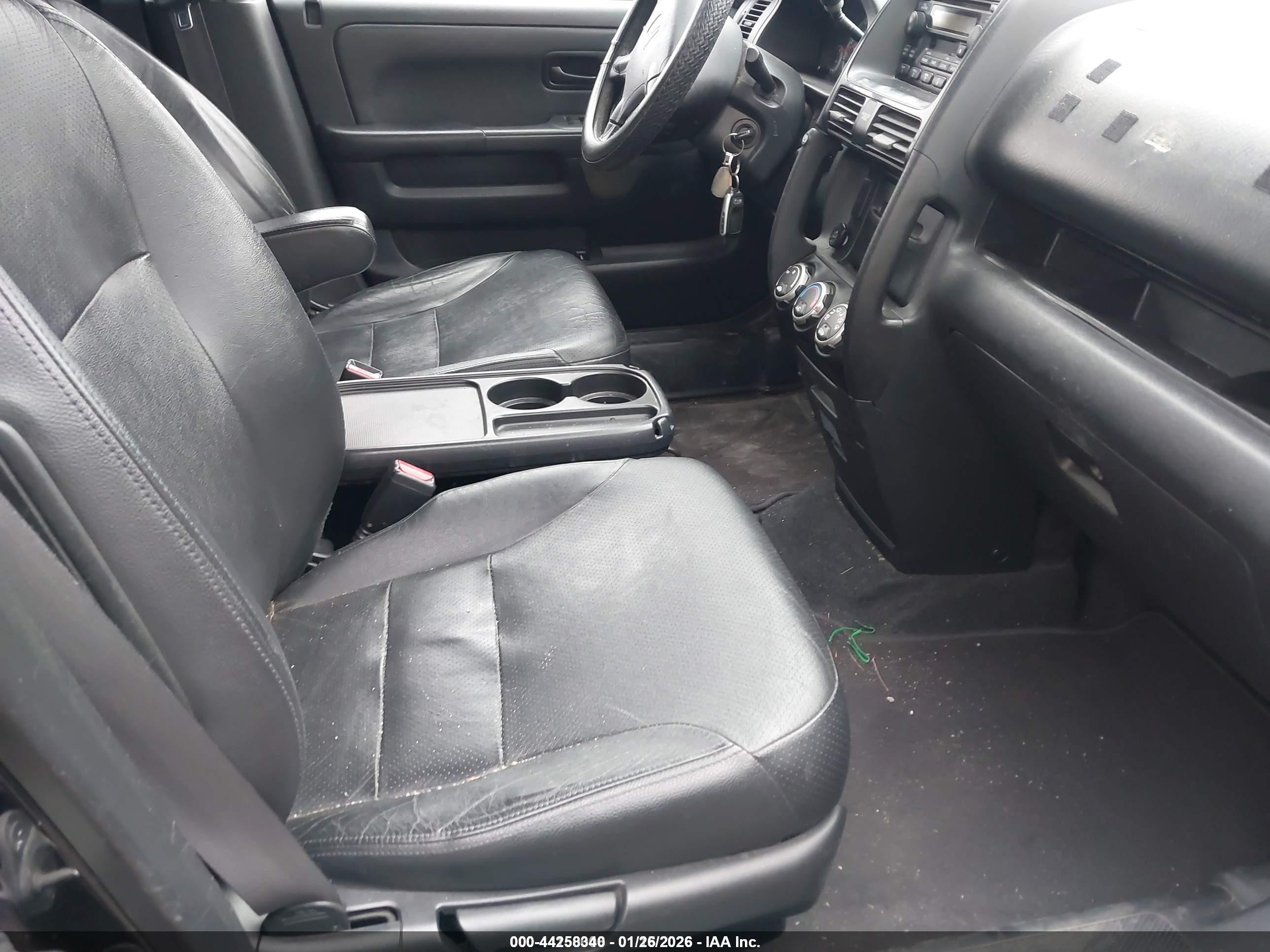 2005 Honda Cr-v Se Black vin: SHSRD78985U315816