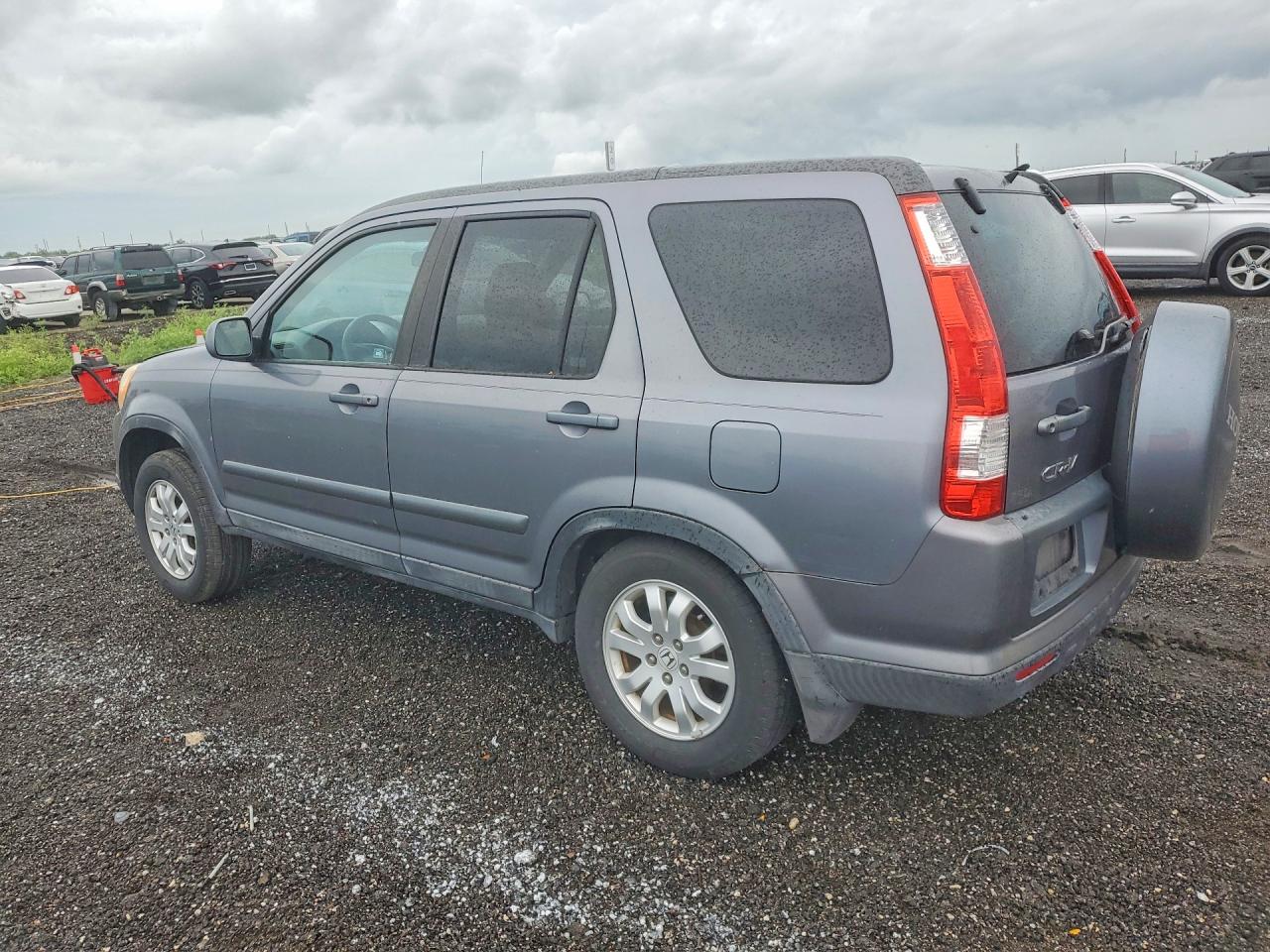 2005 Honda Cr-v Se Gray vin: SHSRD78985U338190