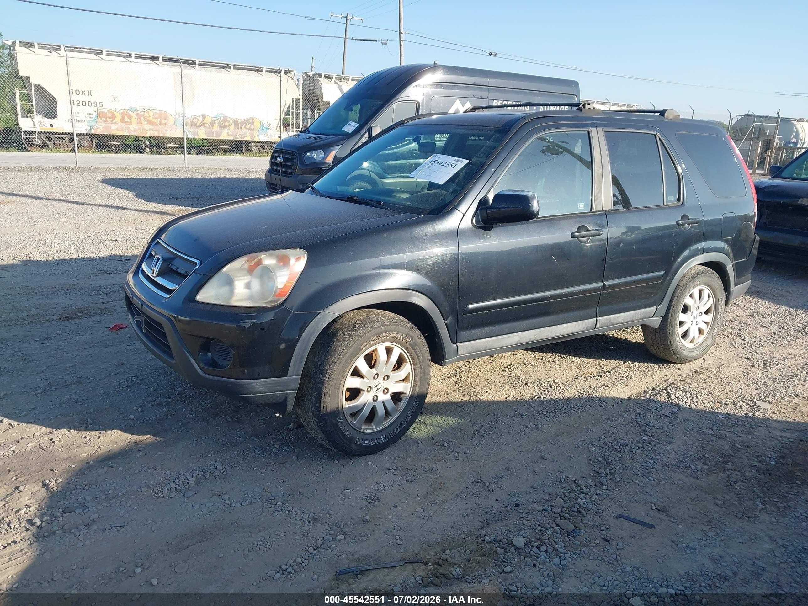 2006 Honda Cr-v Se Black vin: SHSRD78986U408482