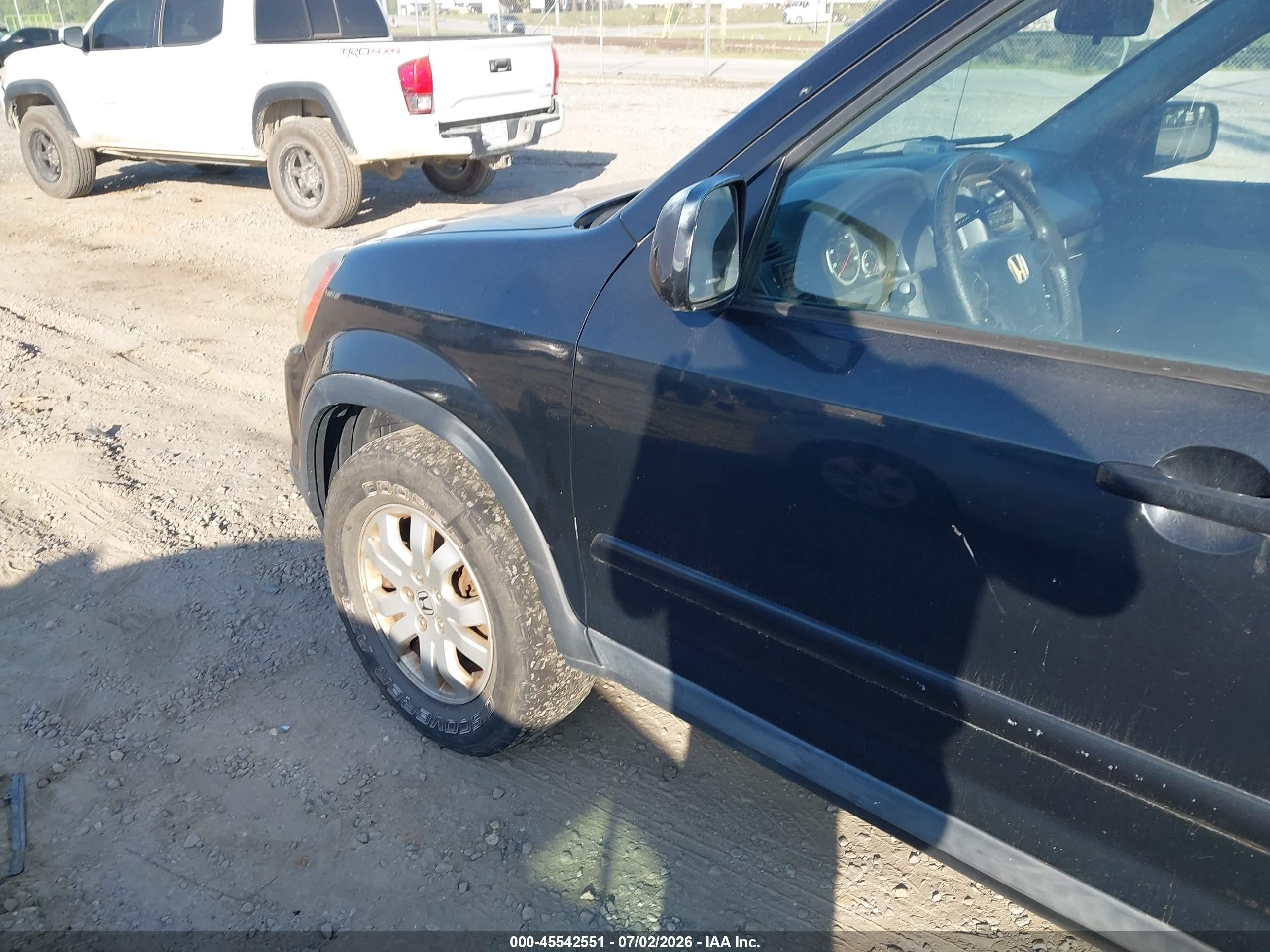 2006 Honda Cr-v Se Black vin: SHSRD78986U408482