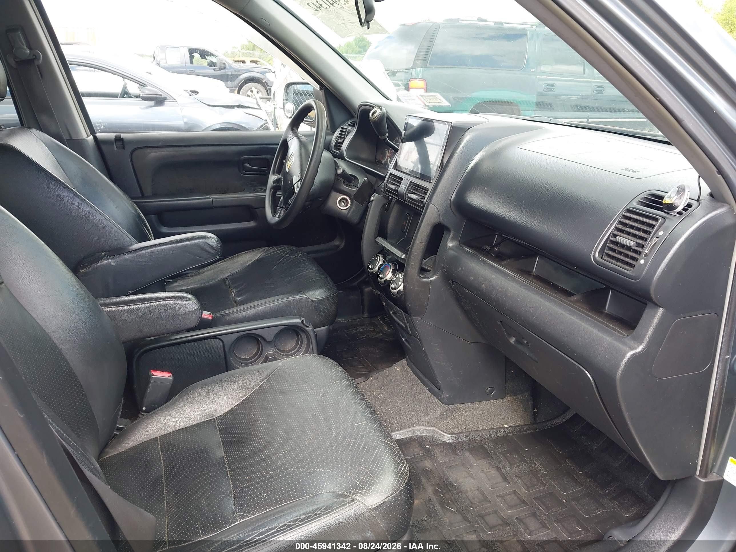 2006 Honda Cr-v Se Gray vin: SHSRD78986U431146