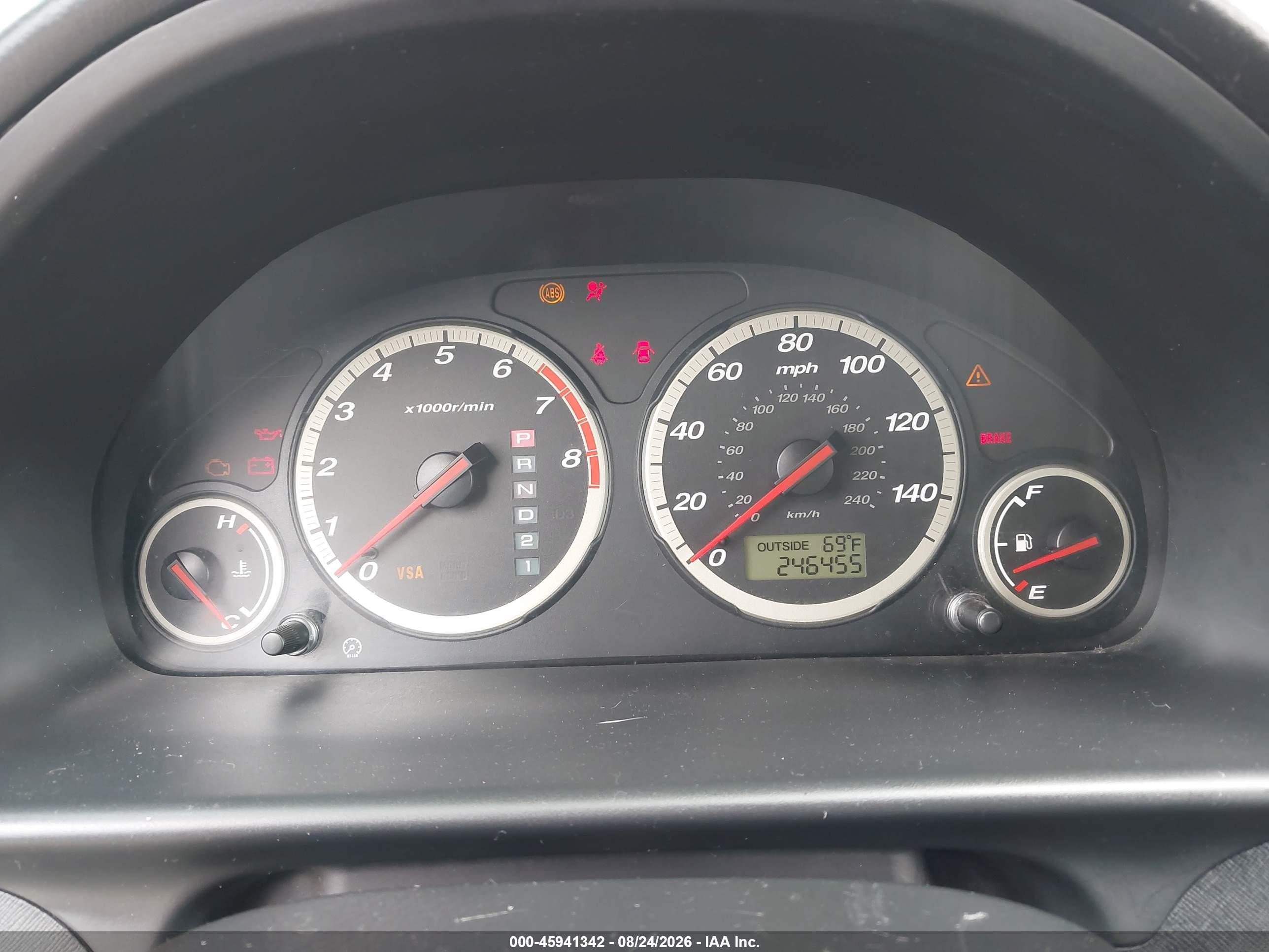 2006 Honda Cr-v Se Gray vin: SHSRD78986U431146
