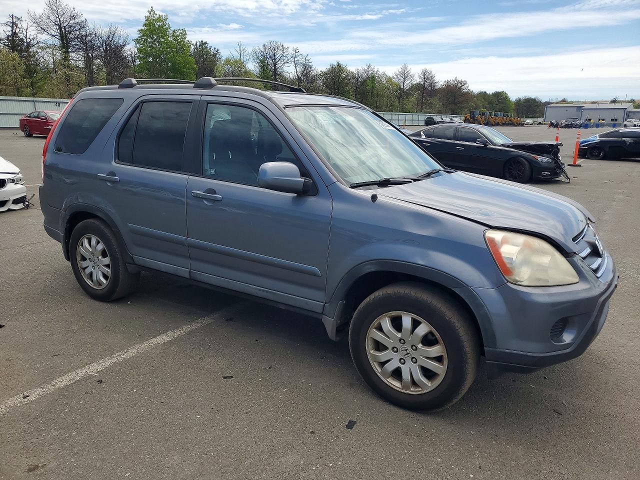 2006 Honda Cr-v Se Gray vin: SHSRD78986U440137