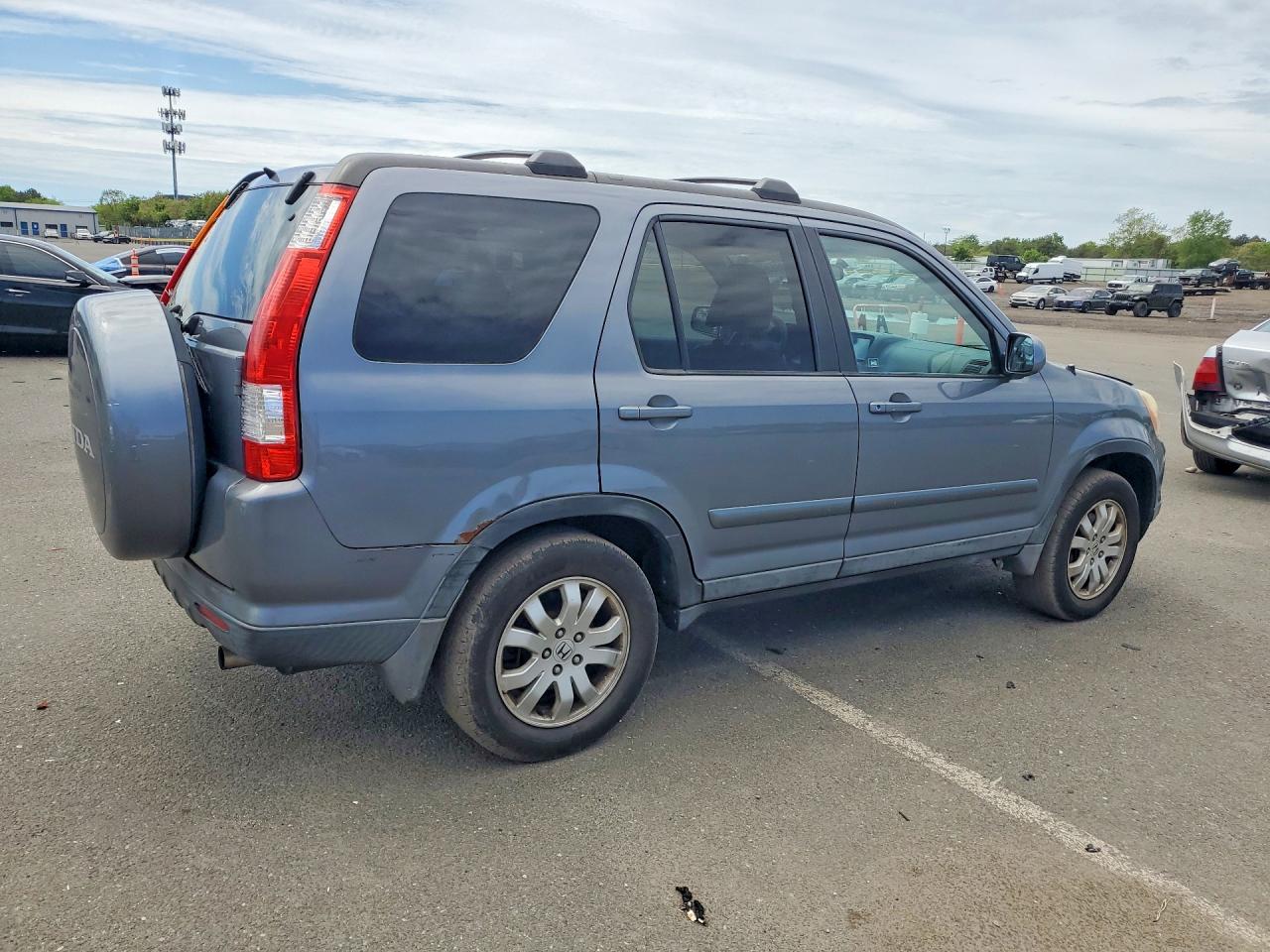 2006 Honda Cr-v Se Gray vin: SHSRD78986U440137