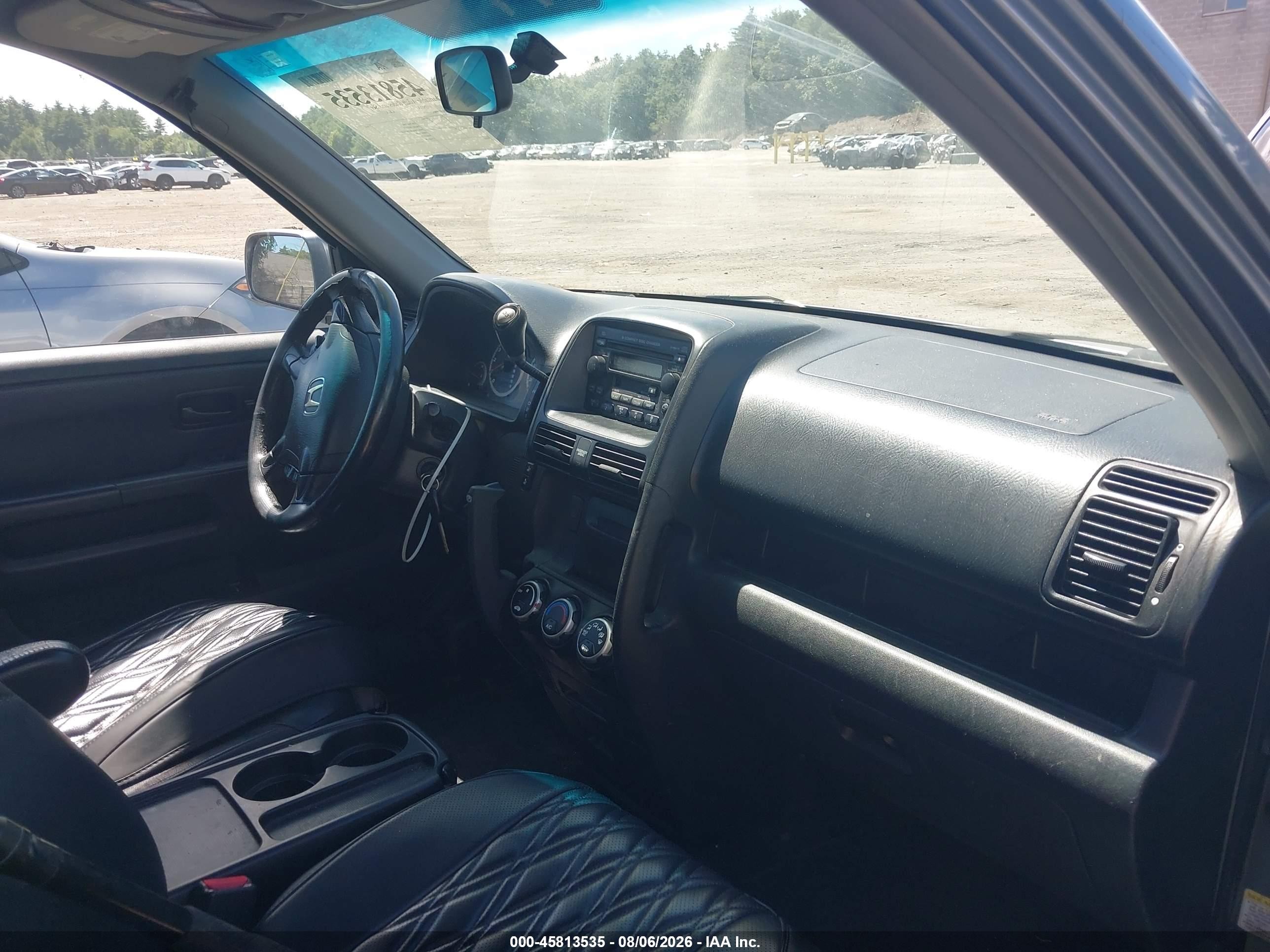 2006 Honda Cr-v Se Gray vin: SHSRD78986U446178