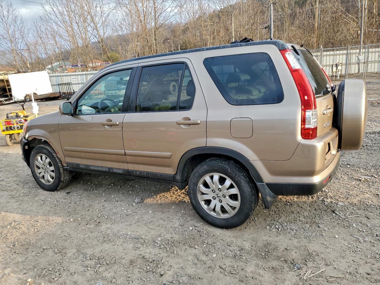 2005 Honda Cr-v Se Золотой vin: SHSRD789X5U312321