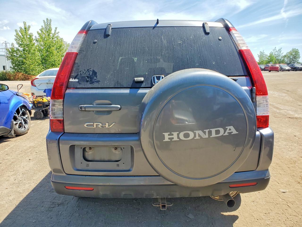 2006 Honda Cr-v Se Silver vin: SHSRD789X6U402229