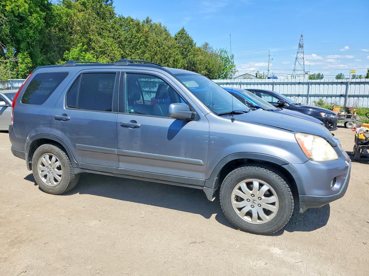 2006 Honda Cr-v Se Silver vin: SHSRD789X6U402229