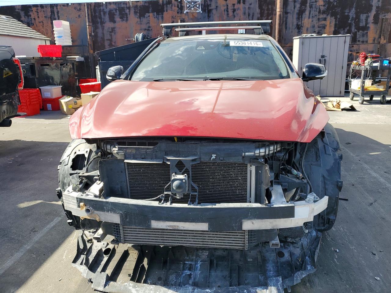 2017 Infiniti Qx30 Base Red vin: SJKCH5CP3HA034044