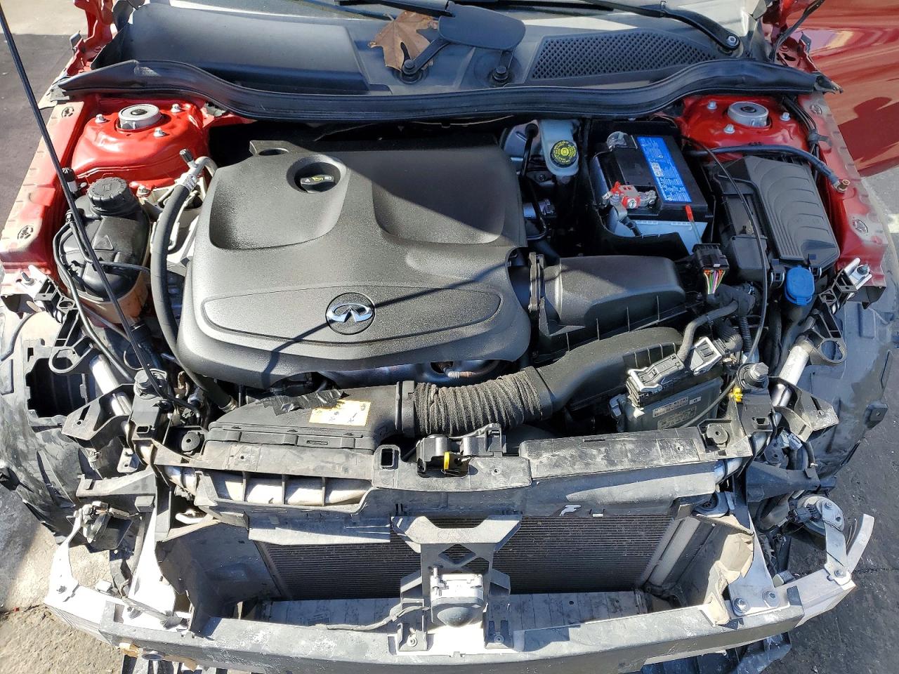 2017 Infiniti Qx30 Base Red vin: SJKCH5CP3HA034044