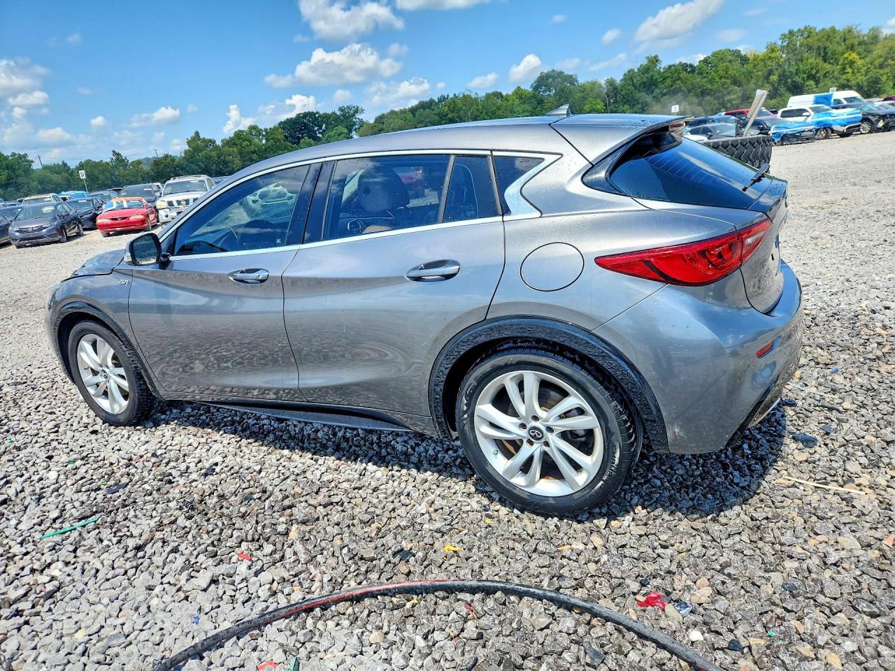2017 Infiniti Qx30 Base Gray vin: SJKCH5CP7HA034256