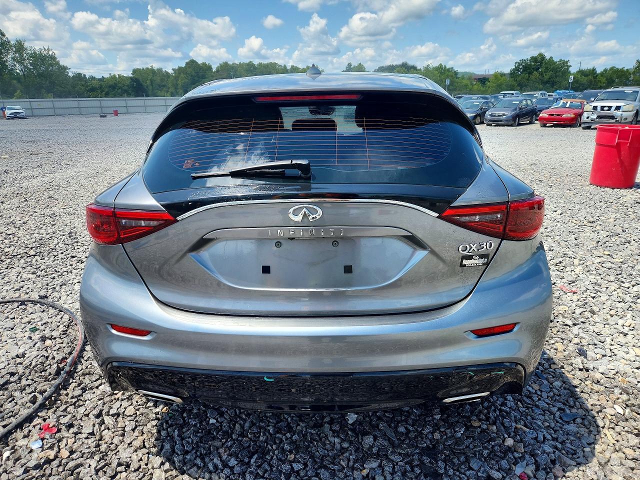 2017 Infiniti Qx30 Base Gray vin: SJKCH5CP7HA034256