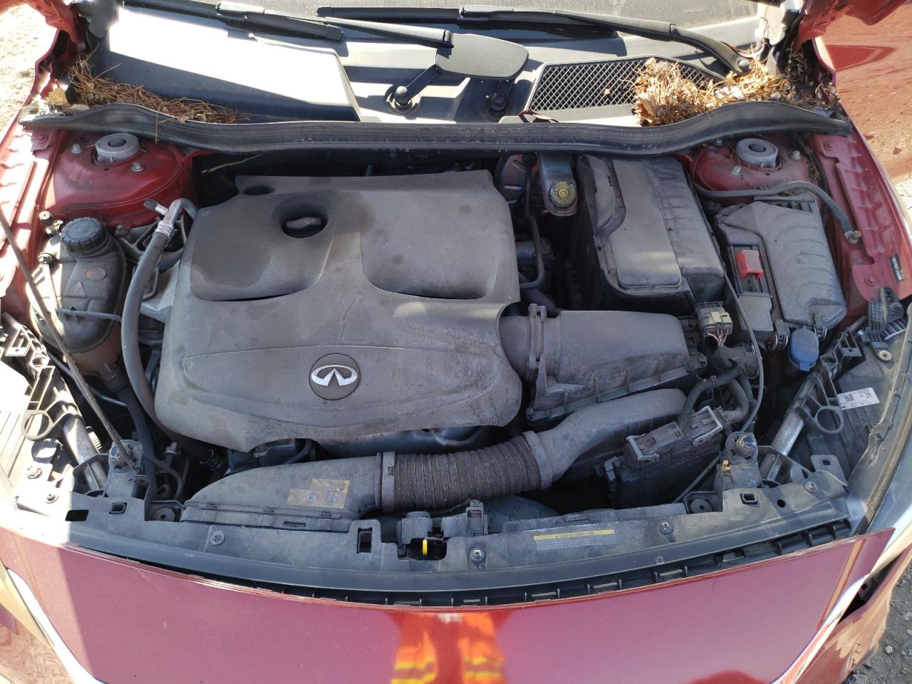 2018 Infiniti Qx30 Base Red vin: SJKCH5CP7JA059986
