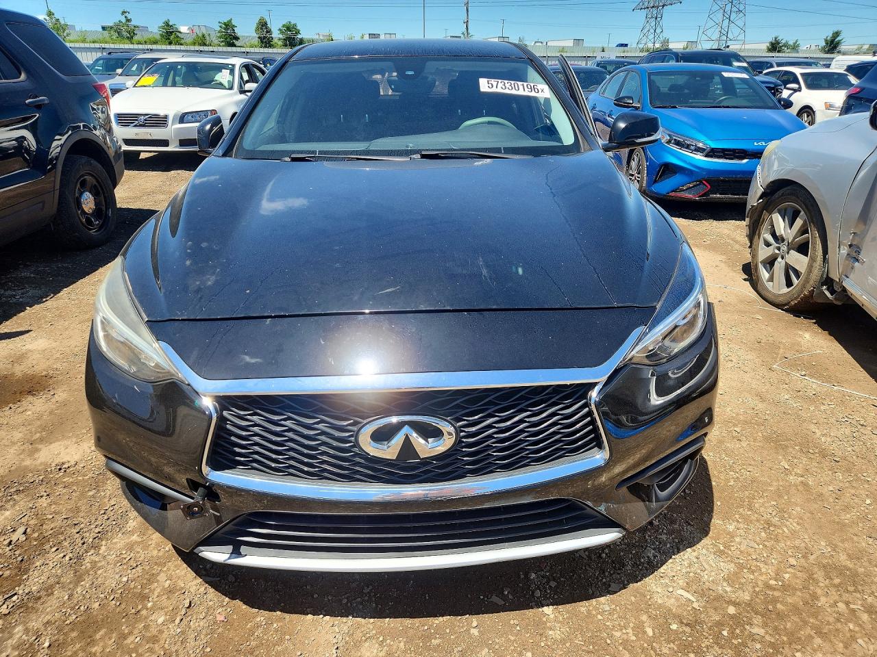 2017 Infiniti Qx30 Base Черный vin: SJKCH5CP8HA033259