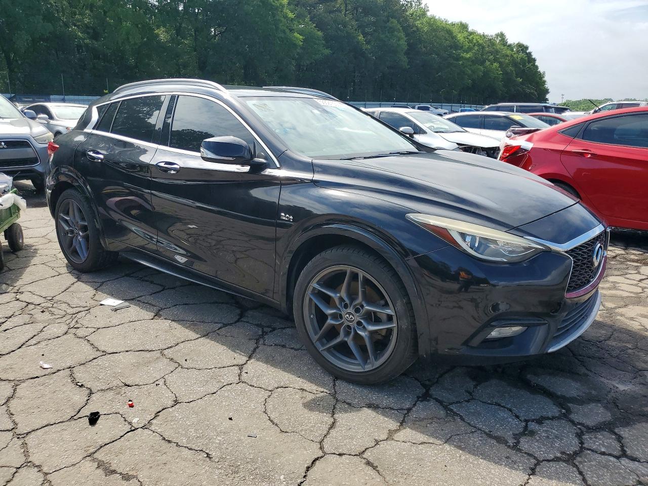 2017 Infiniti Qx30 Base Black vin: SJKCH5CPXHA033568