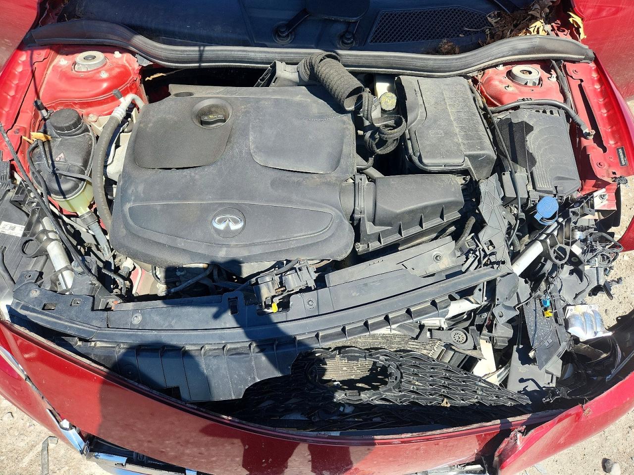2017 Infiniti Qx30 Premium Red vin: SJKCH5CR2HA025675