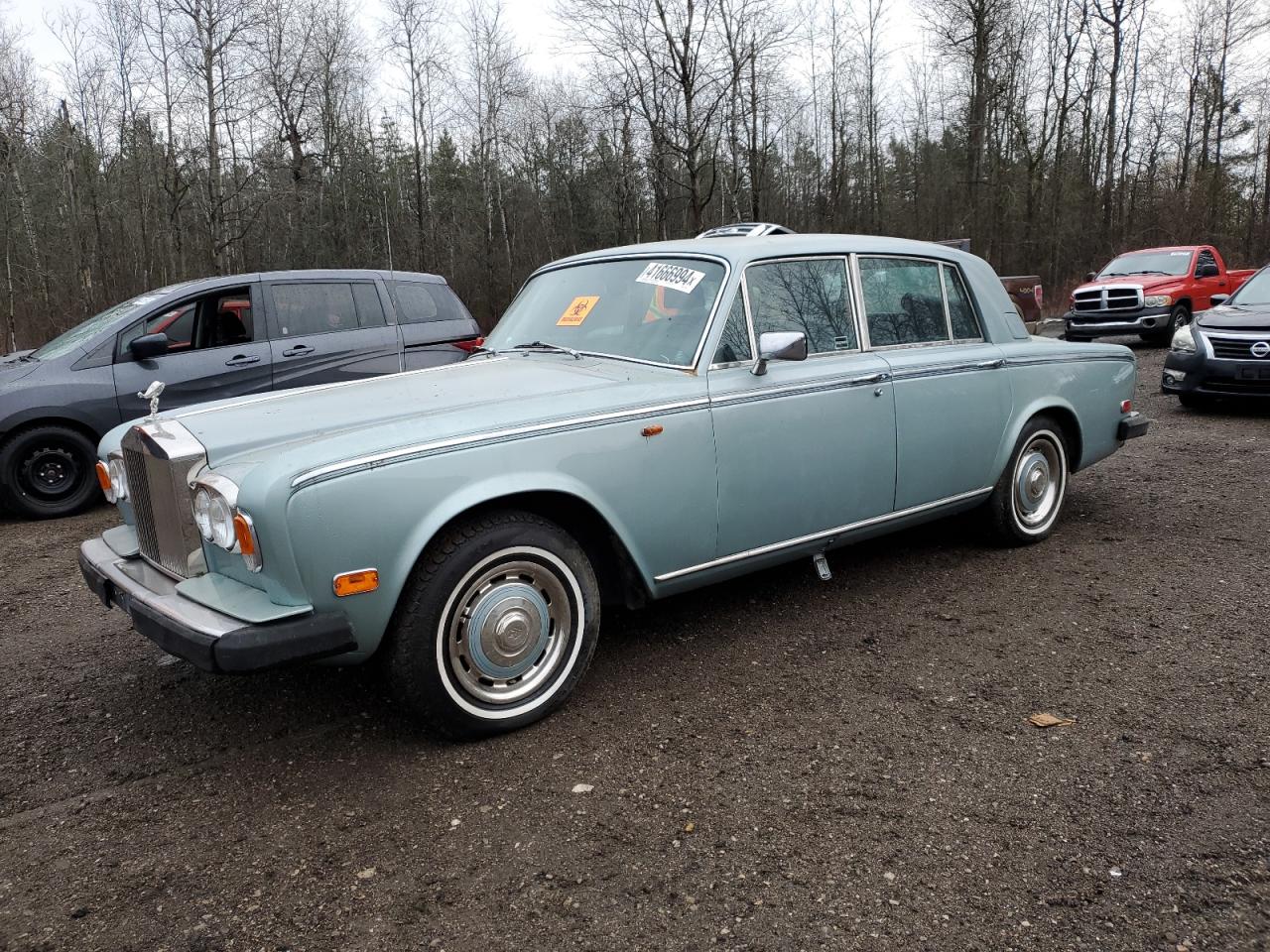 1978 Rolls-royce Silver Sha Зеленый vin: SRF31520