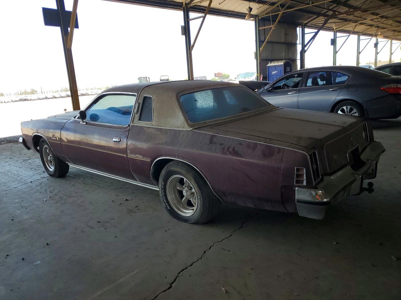 1976 Chrysler Cordoba Burgundy vin: SS22K6R152334