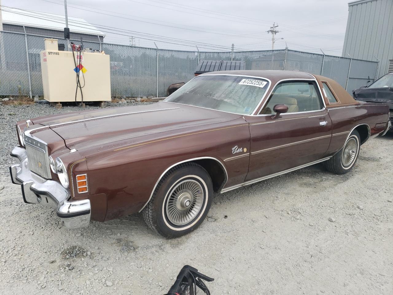 1977 Chrysler Cordoba Коричневый vin: SS22K7R321999