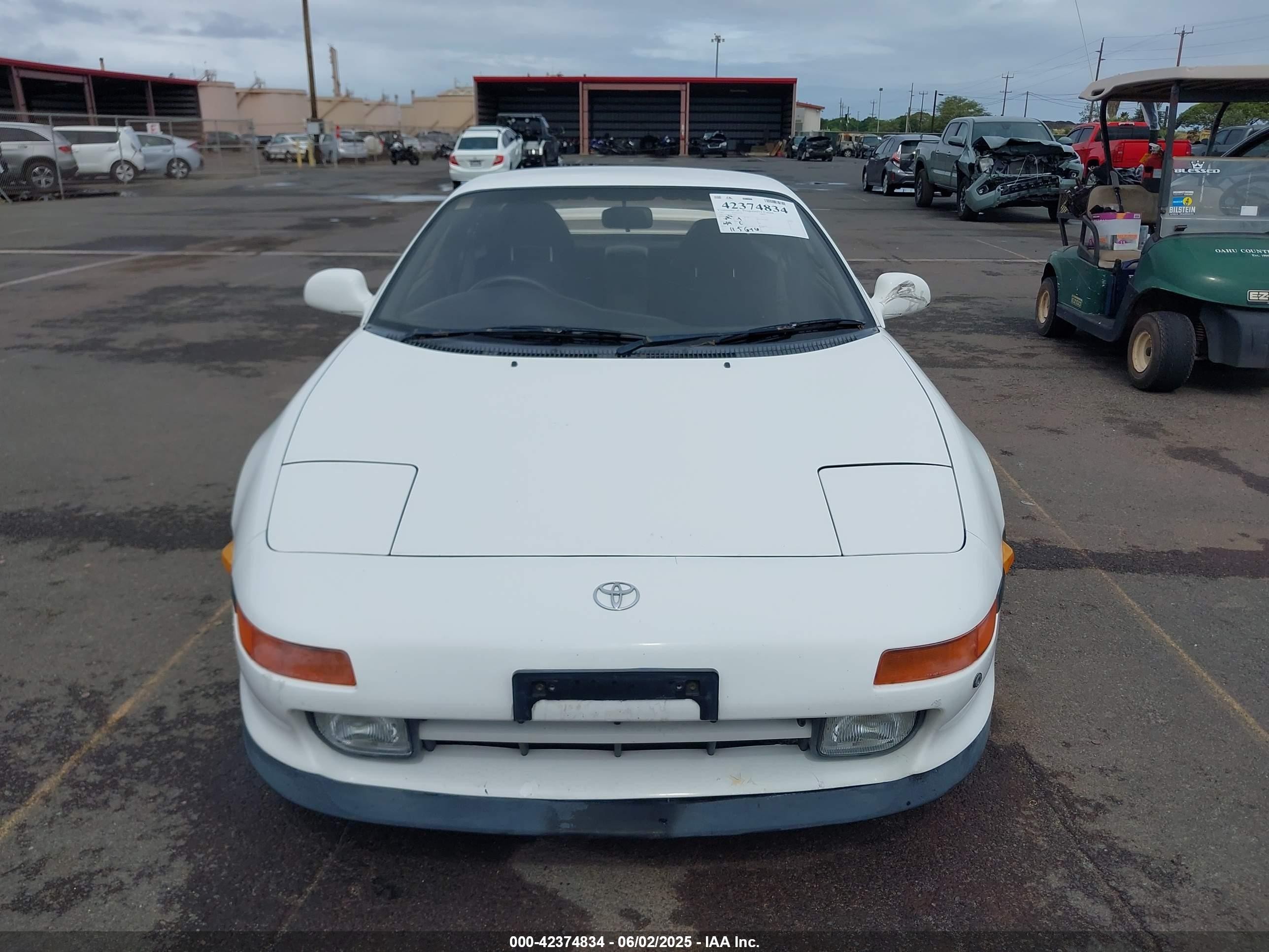 1991 Toyota Mr2   White vin: SW200041083      