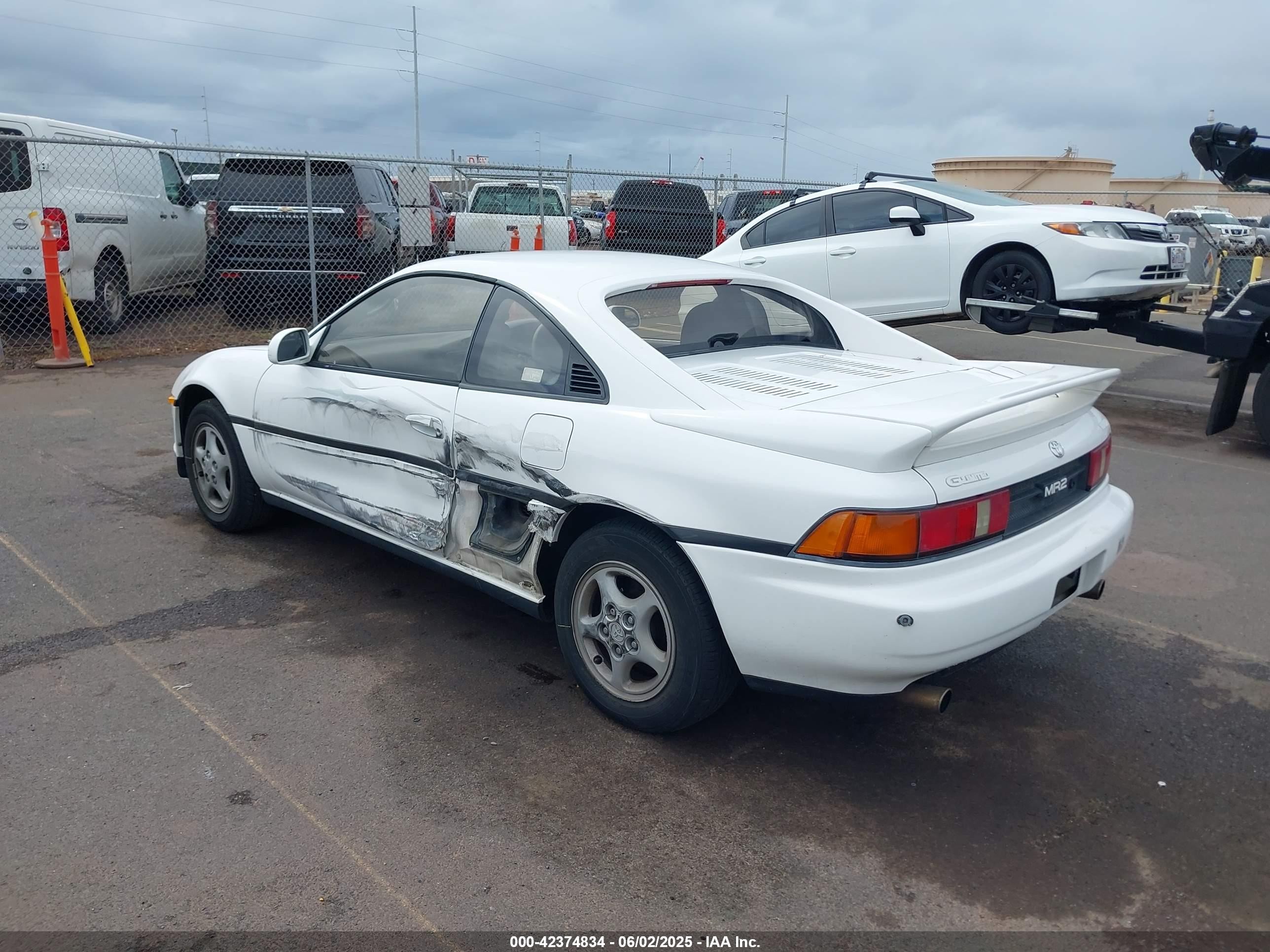 1991 Toyota Mr2   White vin: SW200041083      