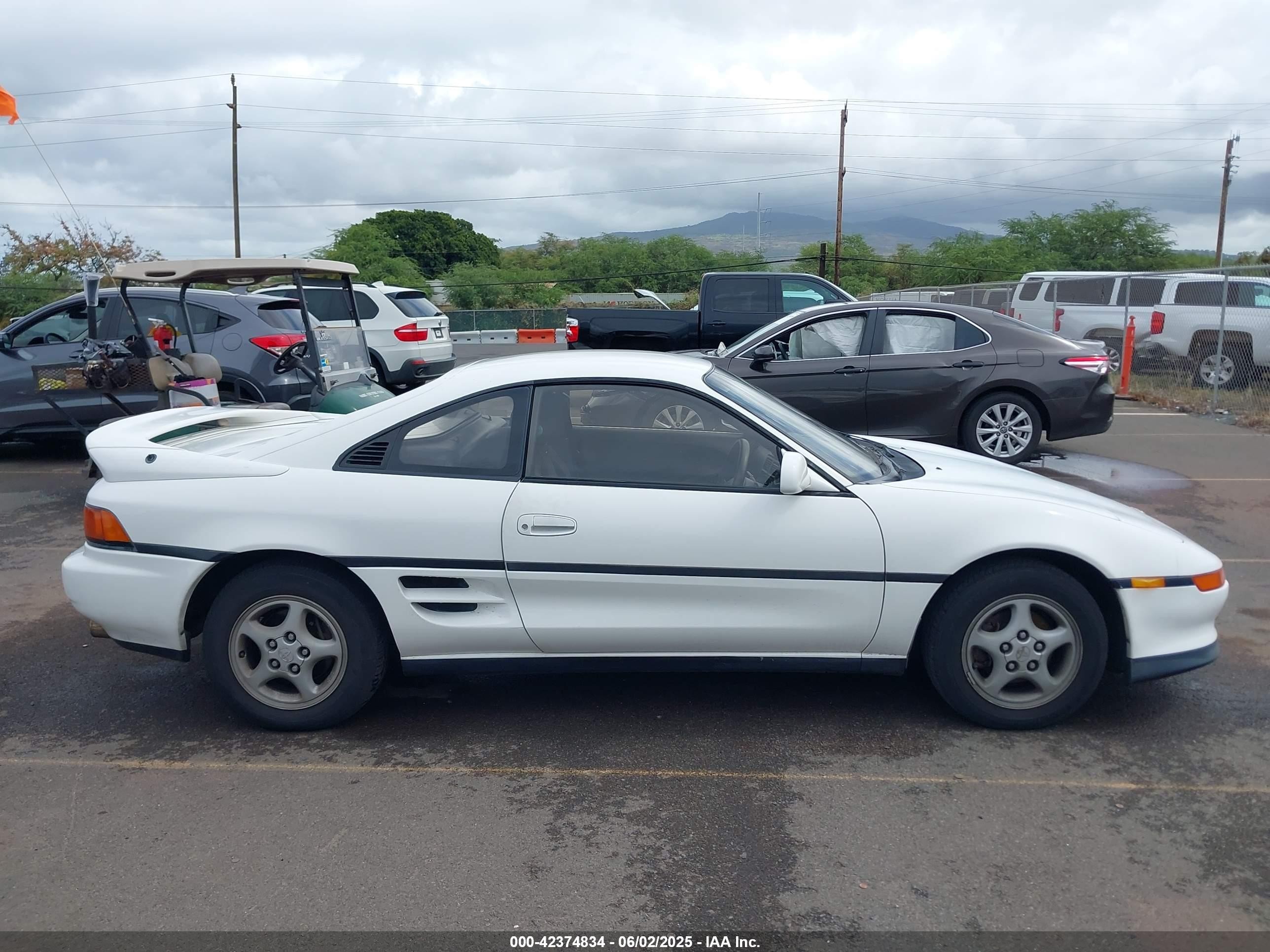 1991 Toyota Mr2   White vin: SW200041083      