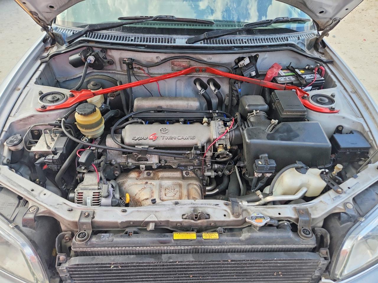 1998 Toyota Rav4 Серебряный vin: SXA100186309