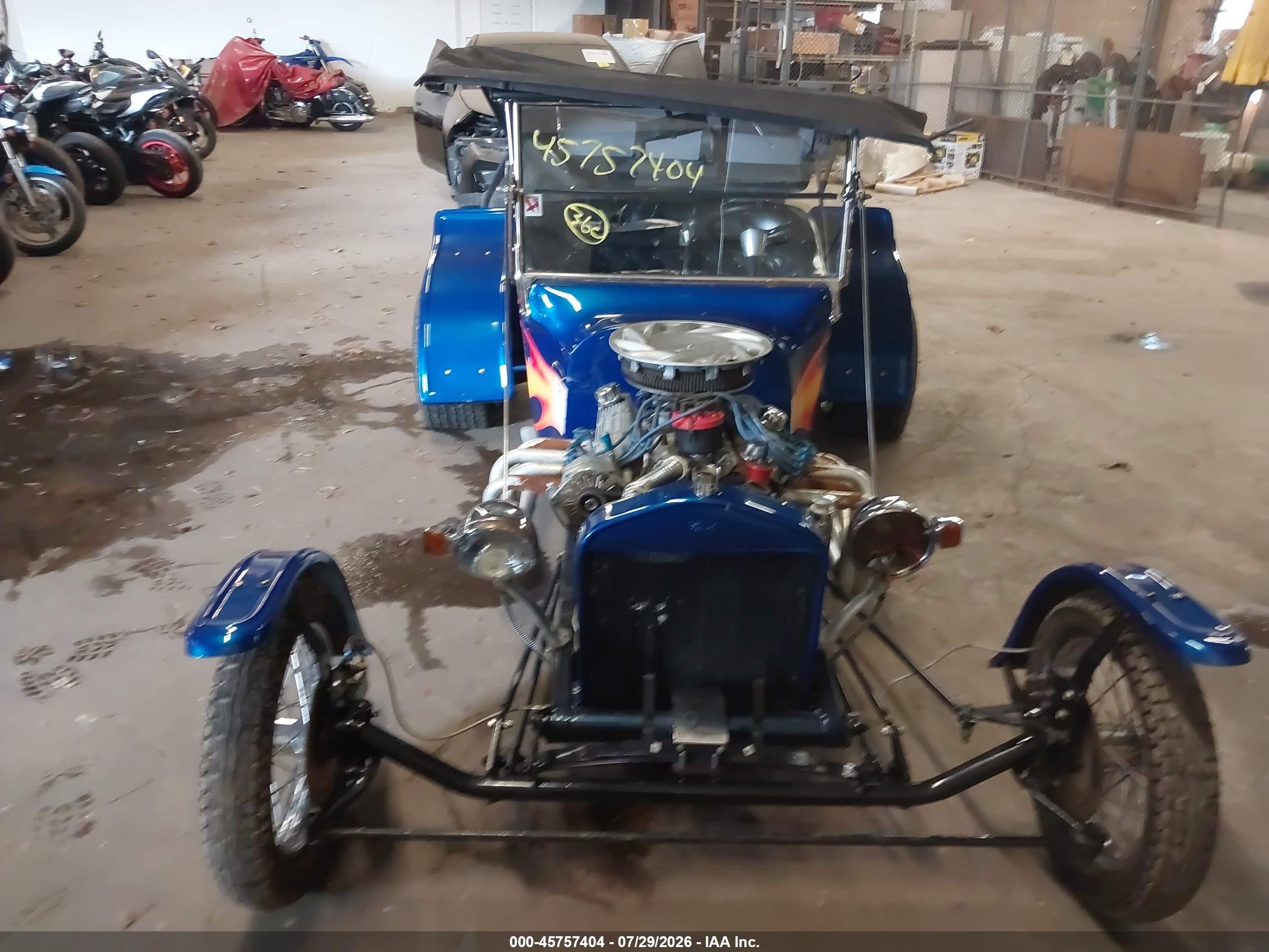 1970 Ford Model T Blue vin: T7218805