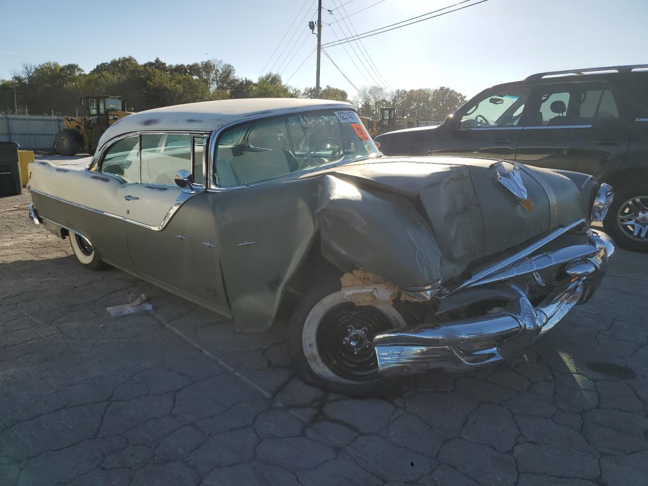 1955 Pontiac Uk Two Tone vin: T855H9522