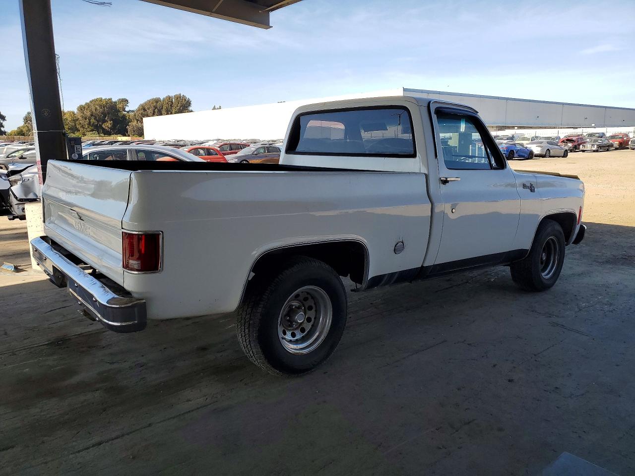 1977 Gmc Sierra White vin: TCL447A513309