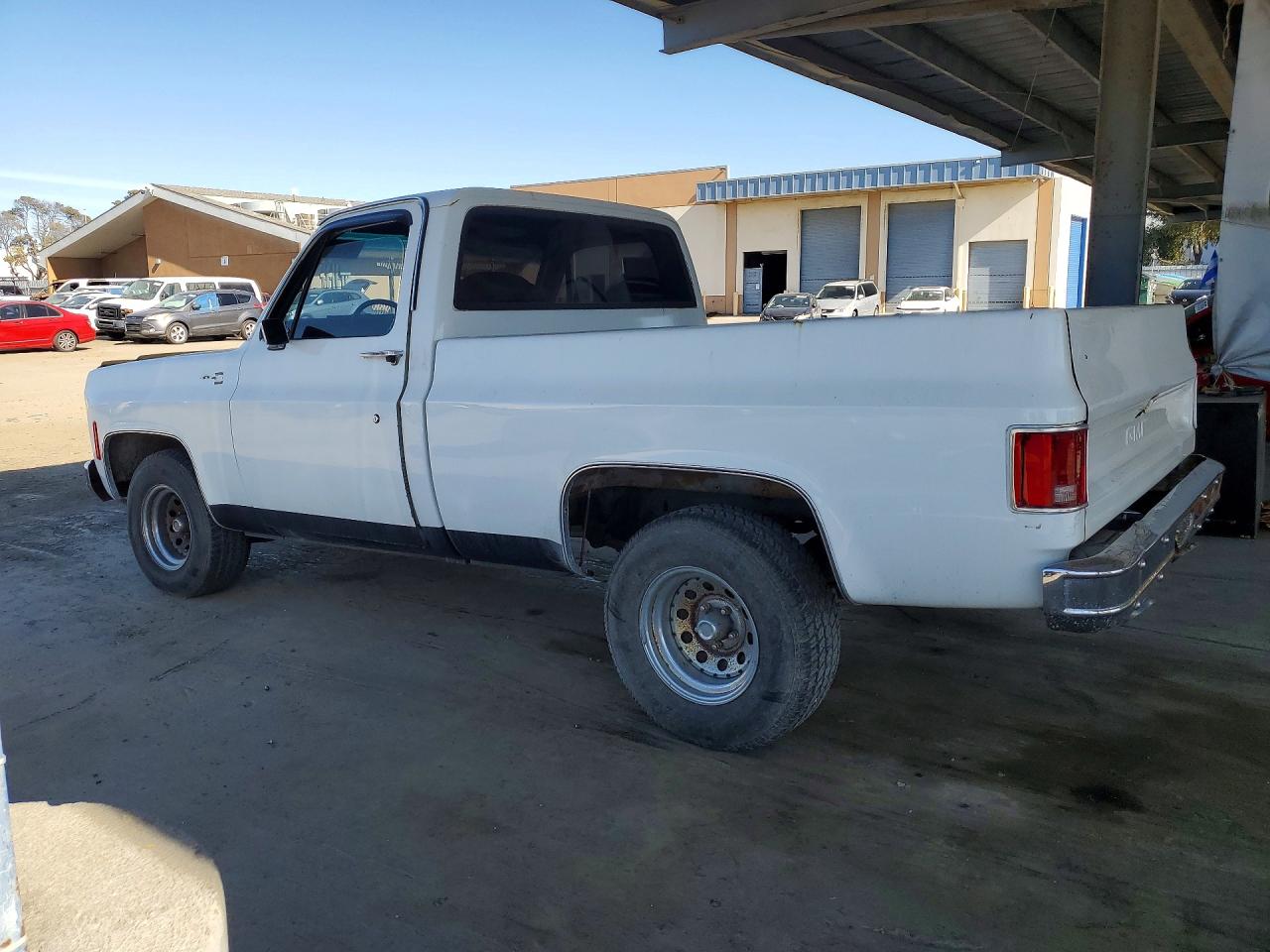 1977 Gmc Sierra White vin: TCL447A513309