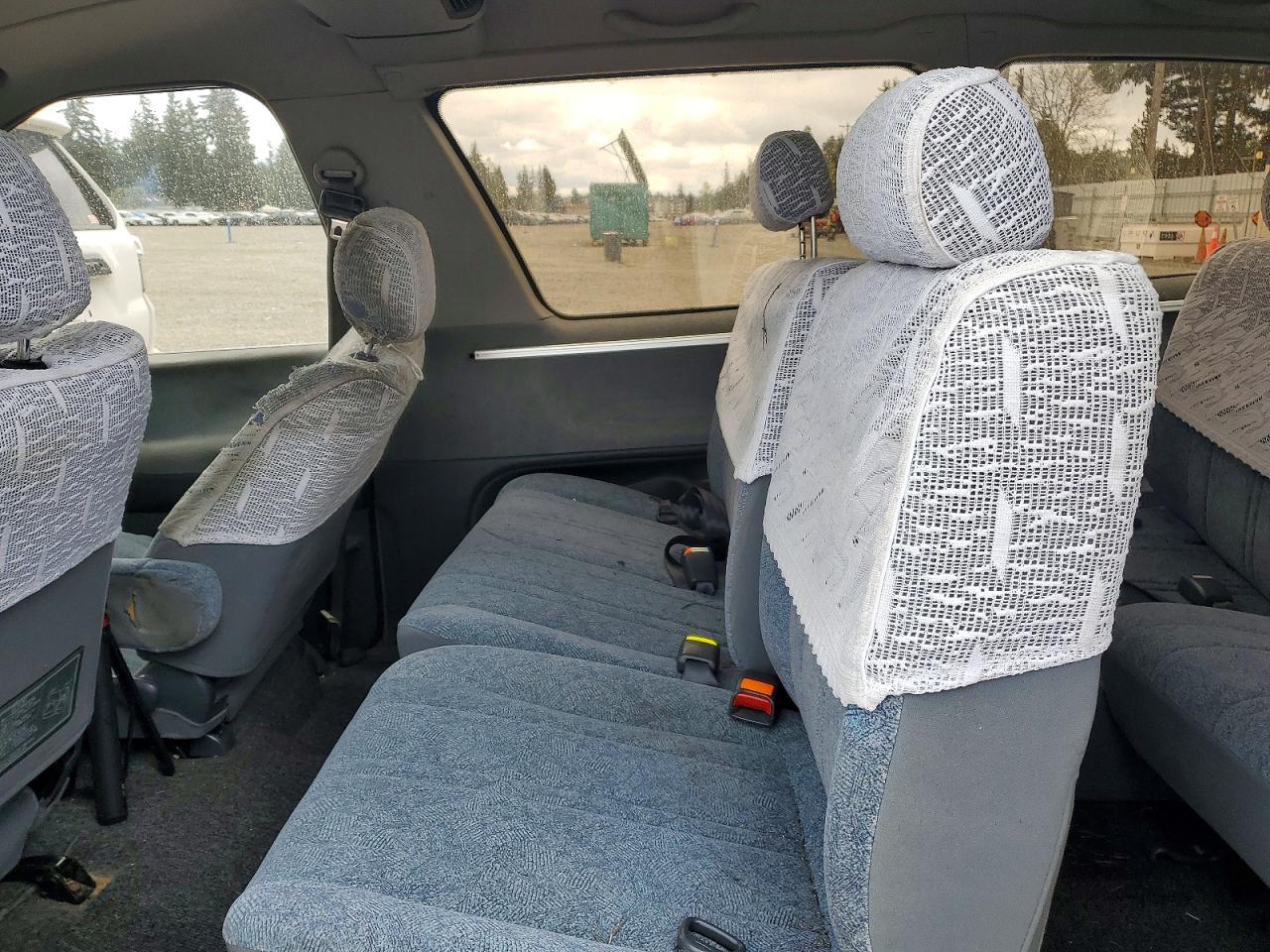 1995 Toyota Previa Burgundy vin: TCR101219929