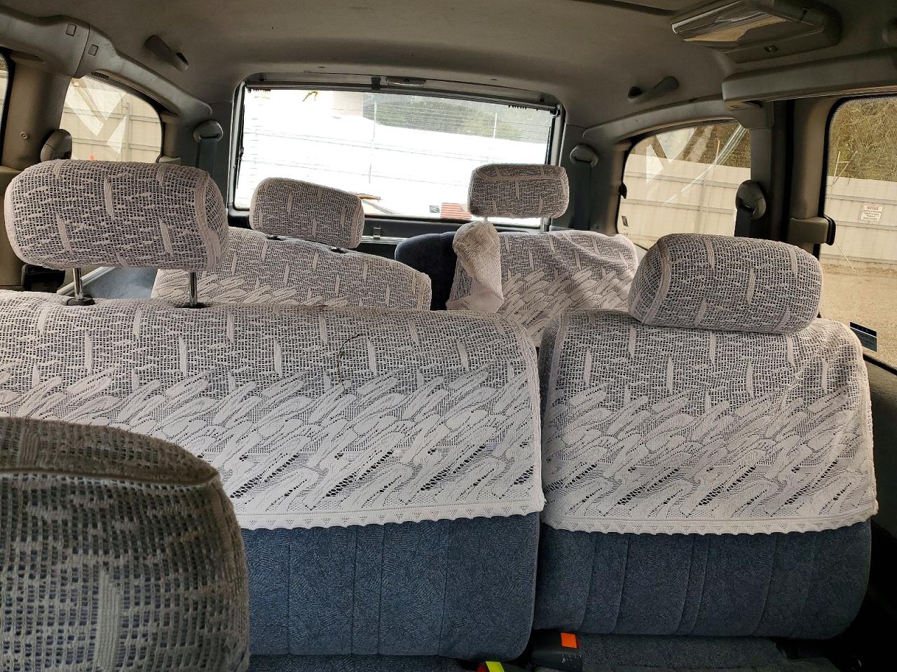 1995 Toyota Previa Burgundy vin: TCR101219929