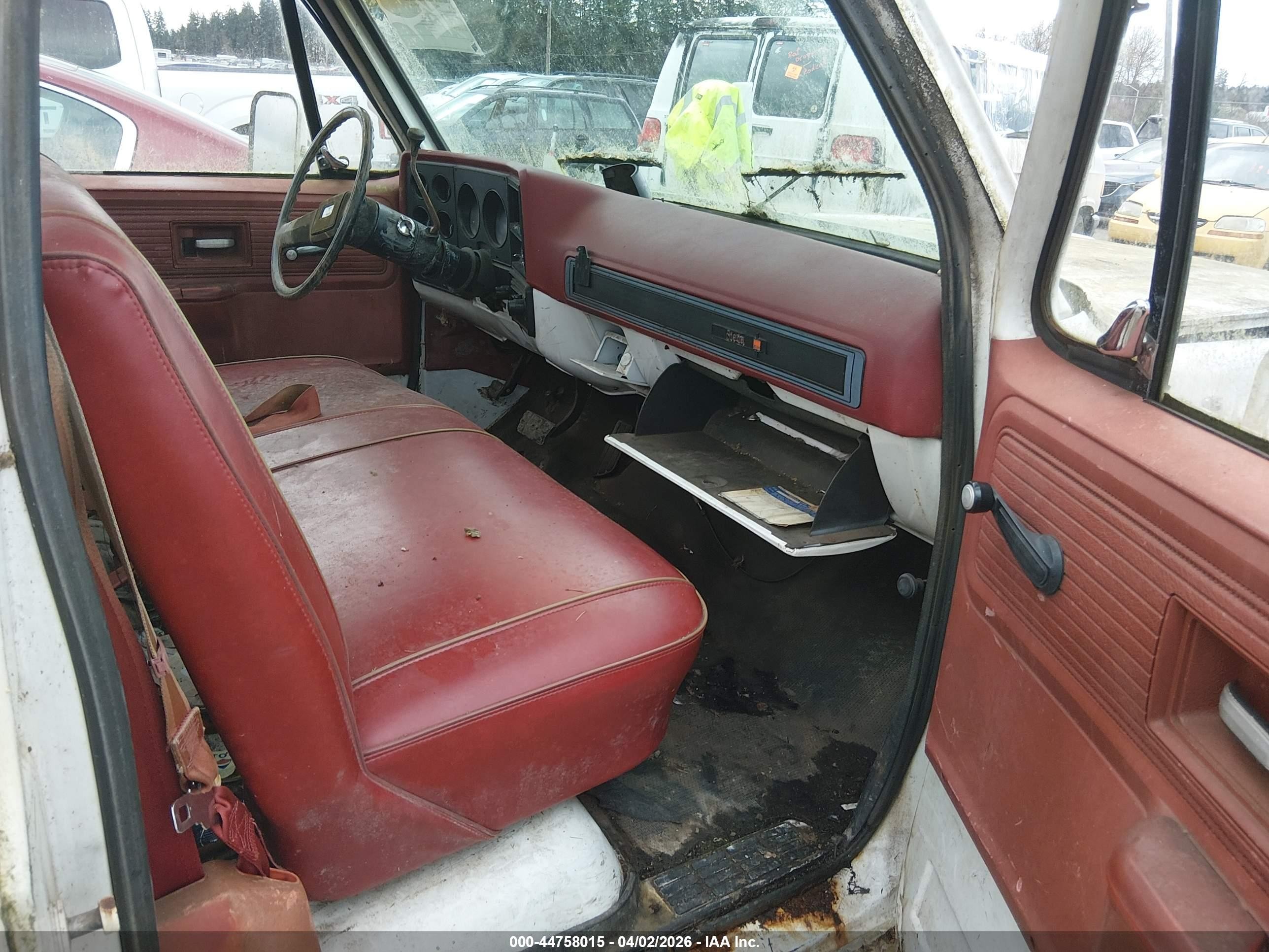 1978 Gmc Sierra   Белый vin: TCU148Z514837    