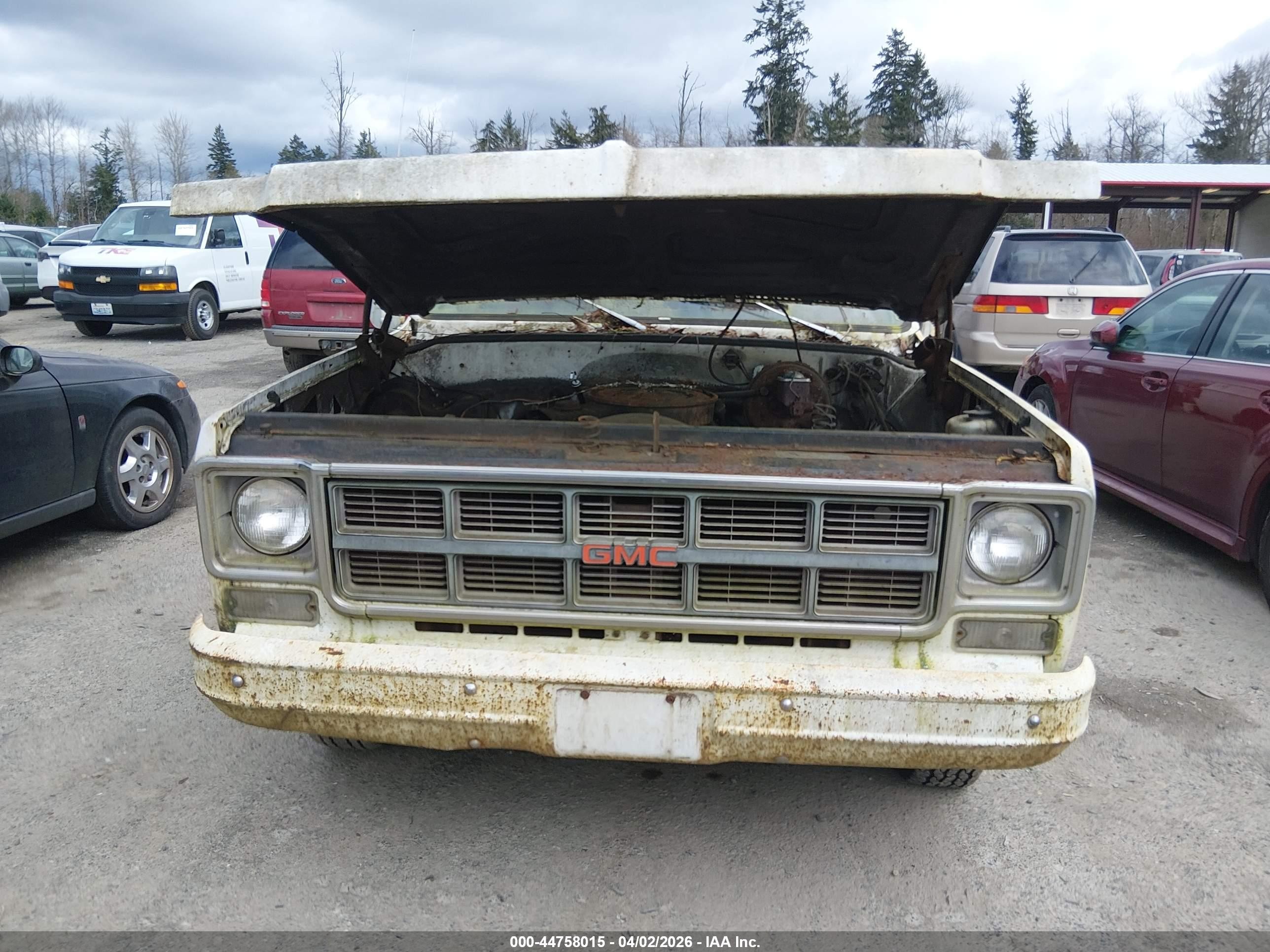 1978 Gmc Sierra   Белый vin: TCU148Z514837    