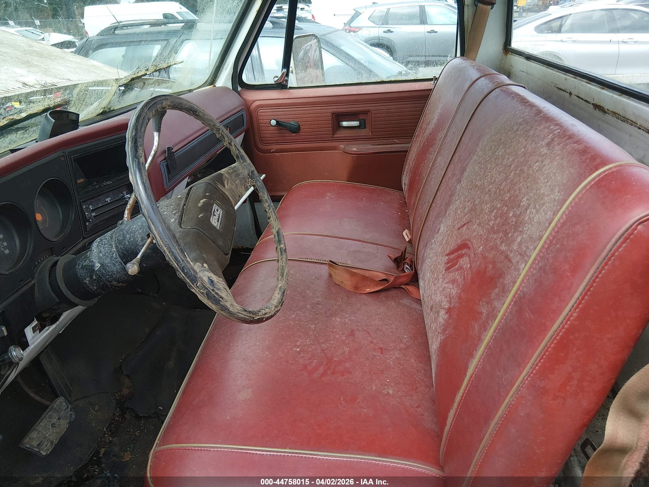 1978 Gmc Sierra   Белый vin: TCU148Z514837    