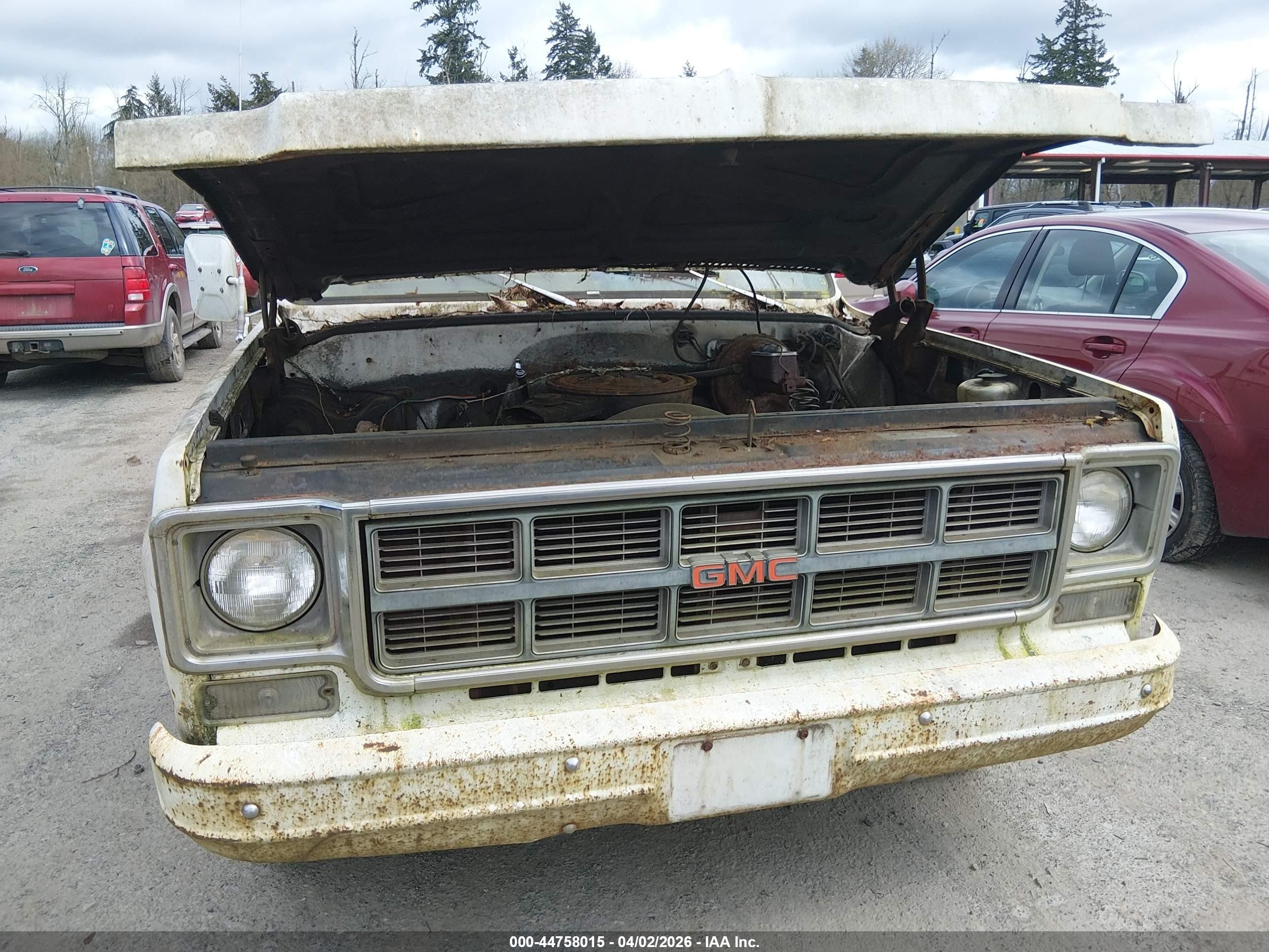 1978 Gmc Sierra   Белый vin: TCU148Z514837    
