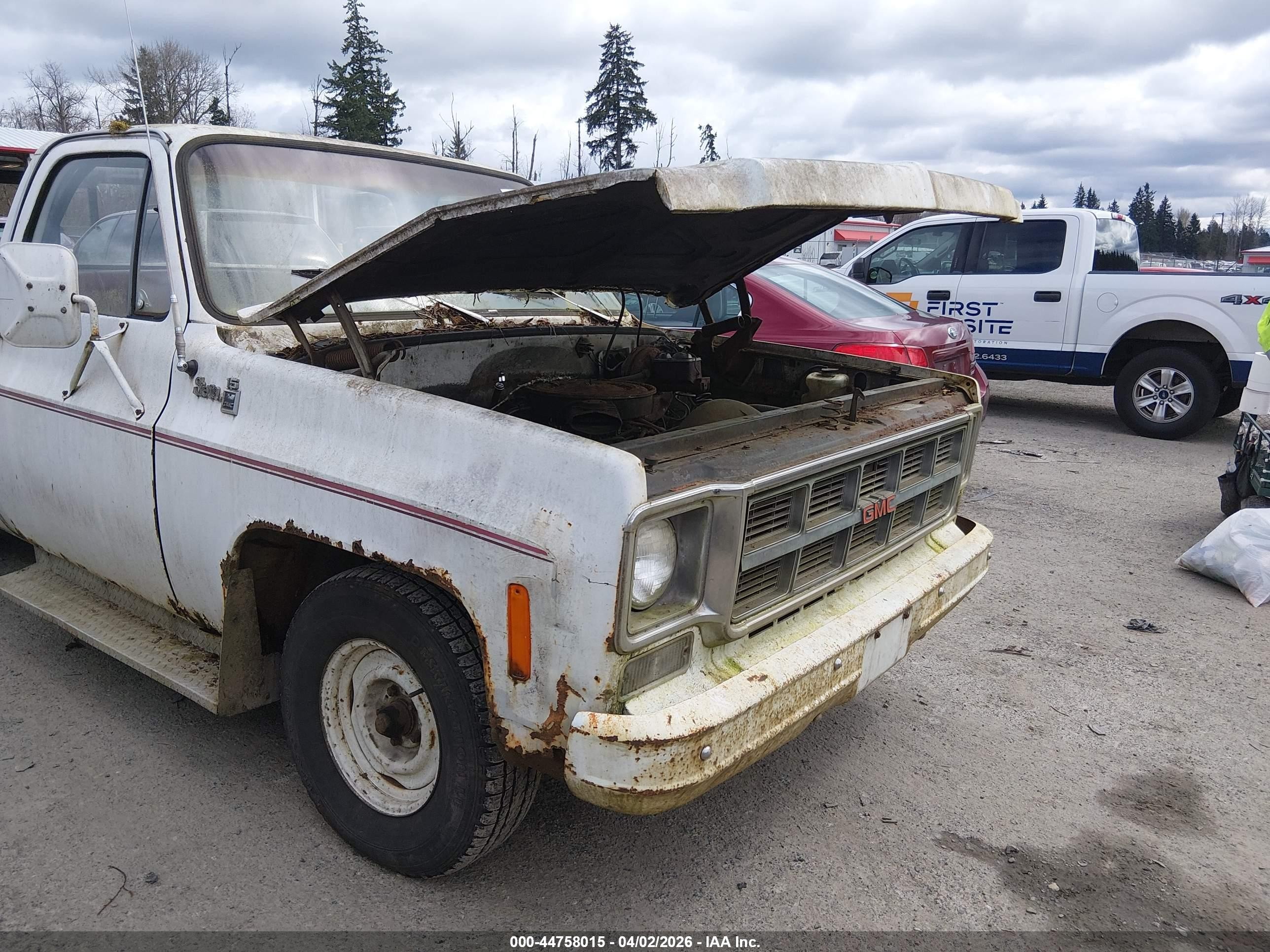1978 Gmc Sierra   Белый vin: TCU148Z514837    