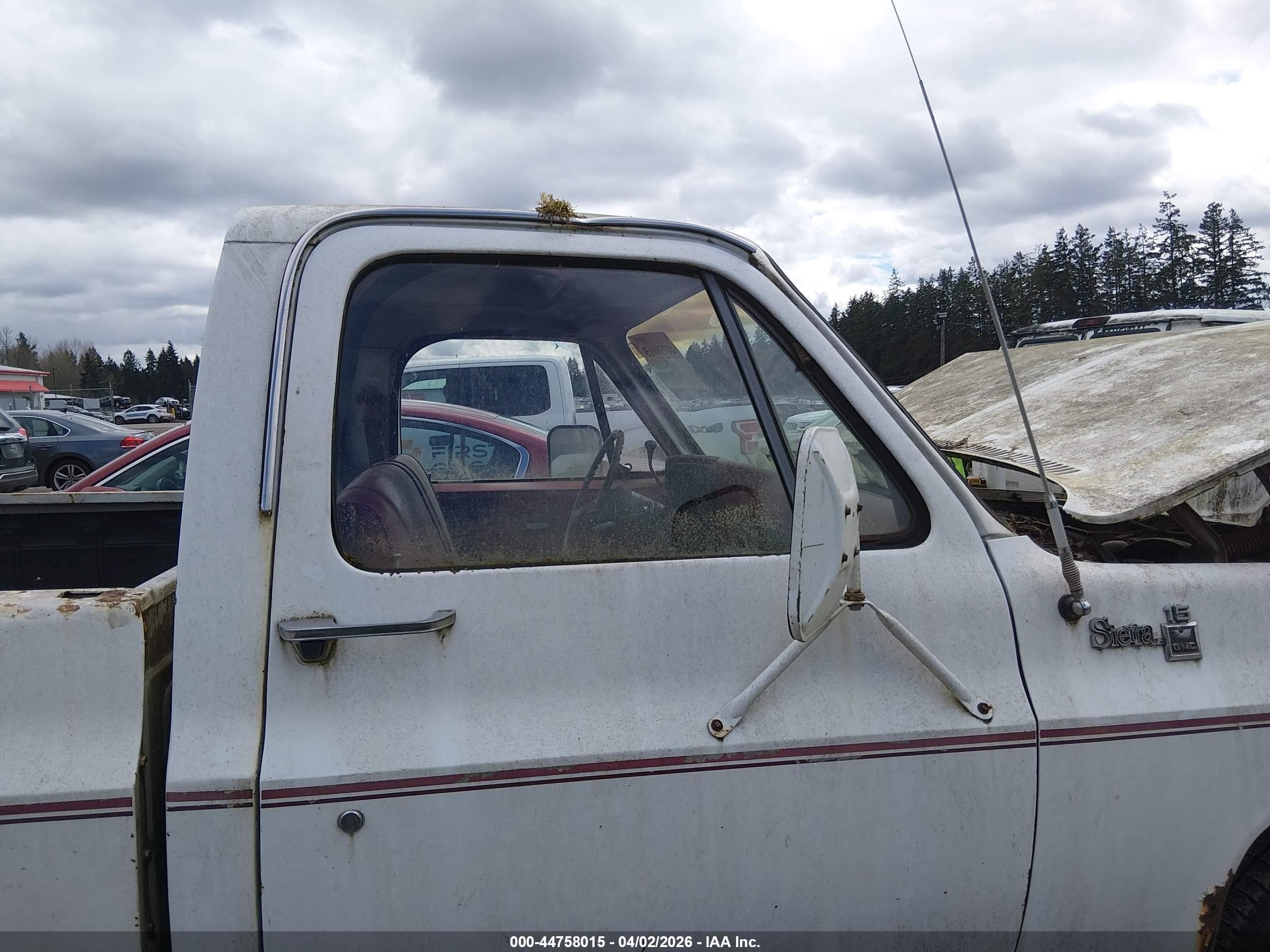 1978 Gmc Sierra   Белый vin: TCU148Z514837    