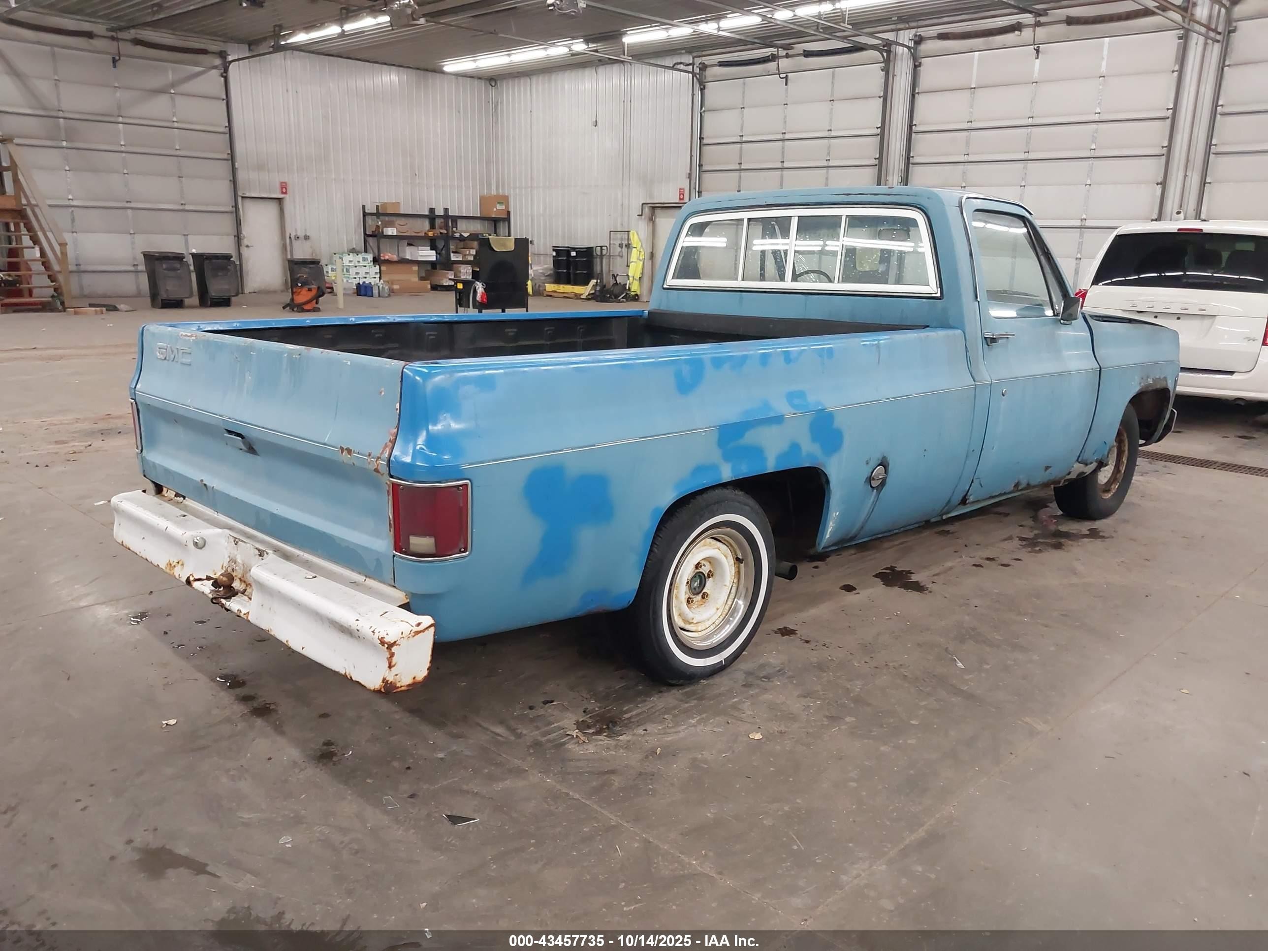 1974 Gmc C1500   Blue vin: TCV144J505587    